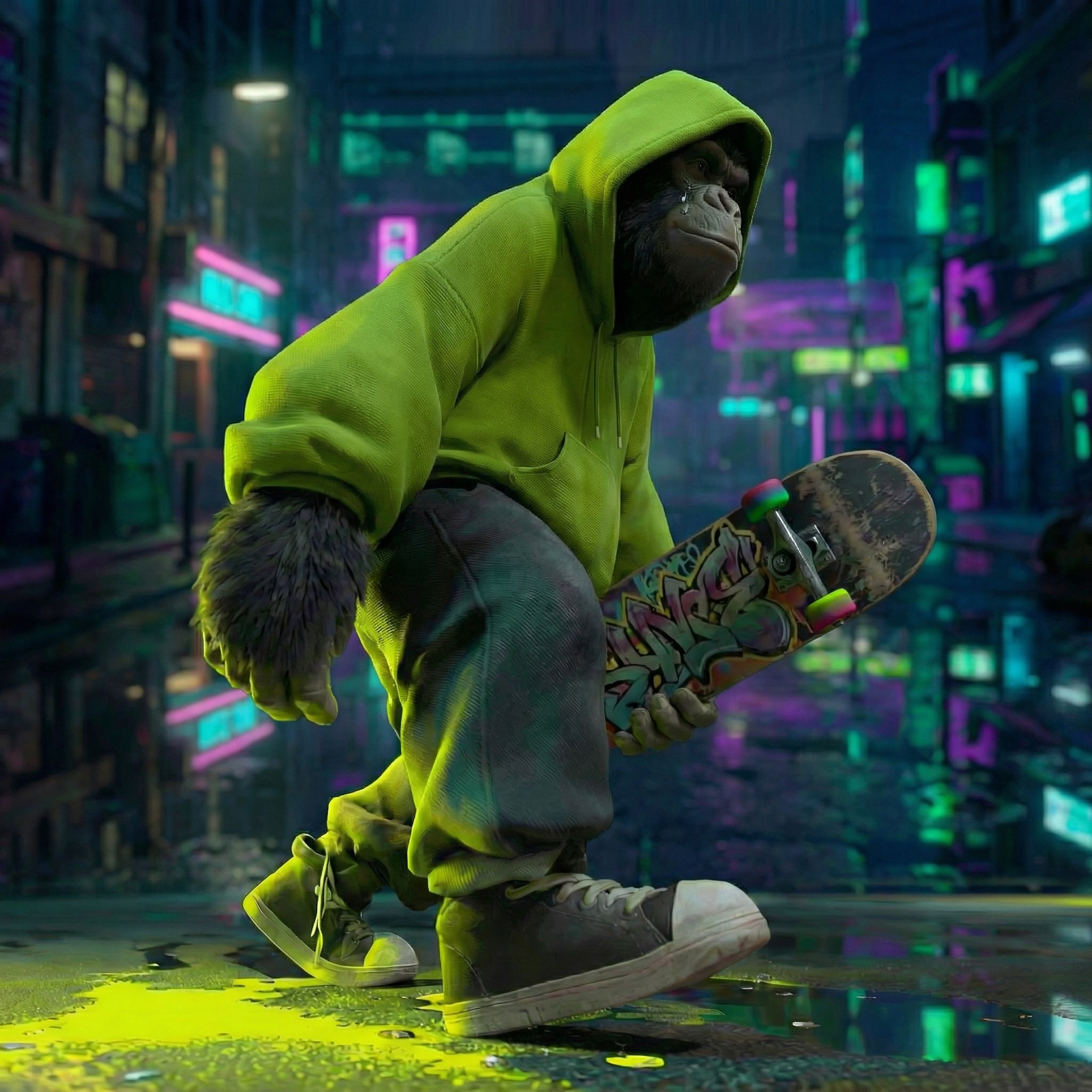 AI-фото. Yung_linn_ai