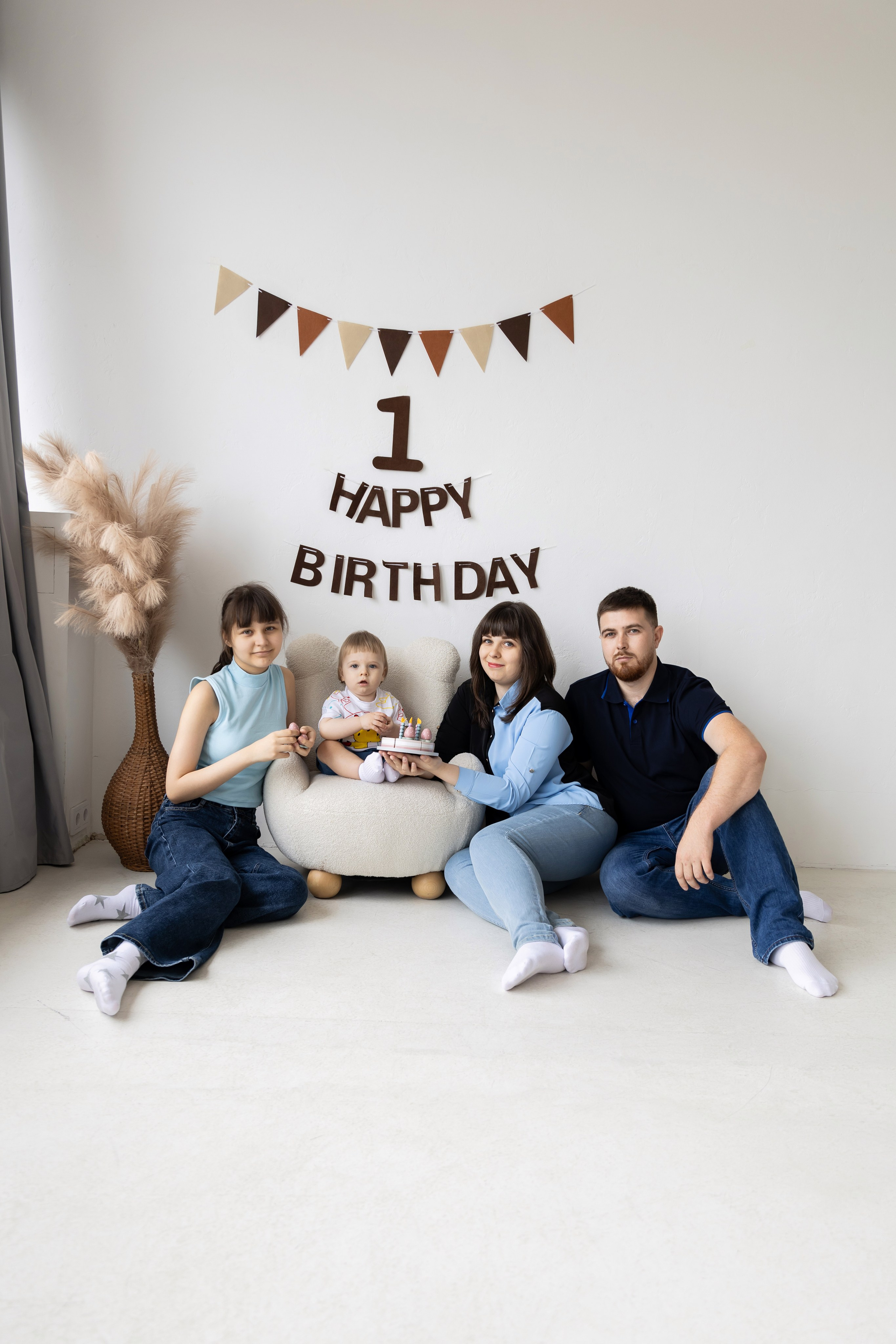 Семейная съёмка на 1 годик. Семейный и свадебный фотограф в Санкт-Петербурге Татьяна Швыкова