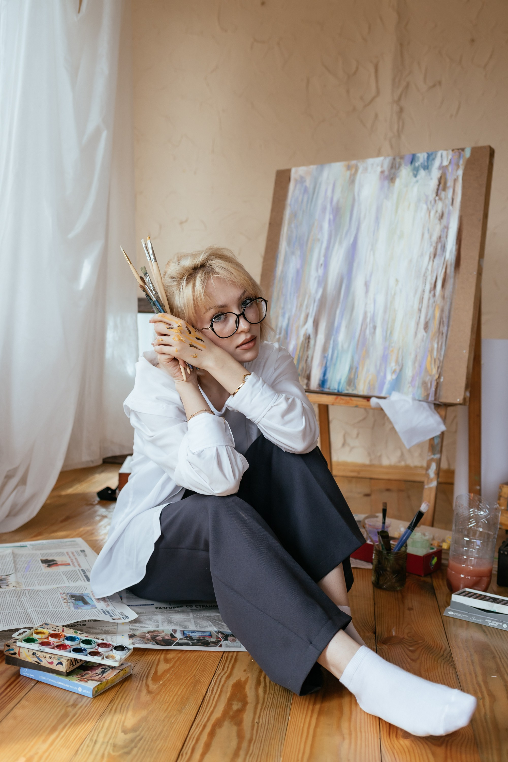 Художница. Семейный фотограф в Минске Приболовец Светлана