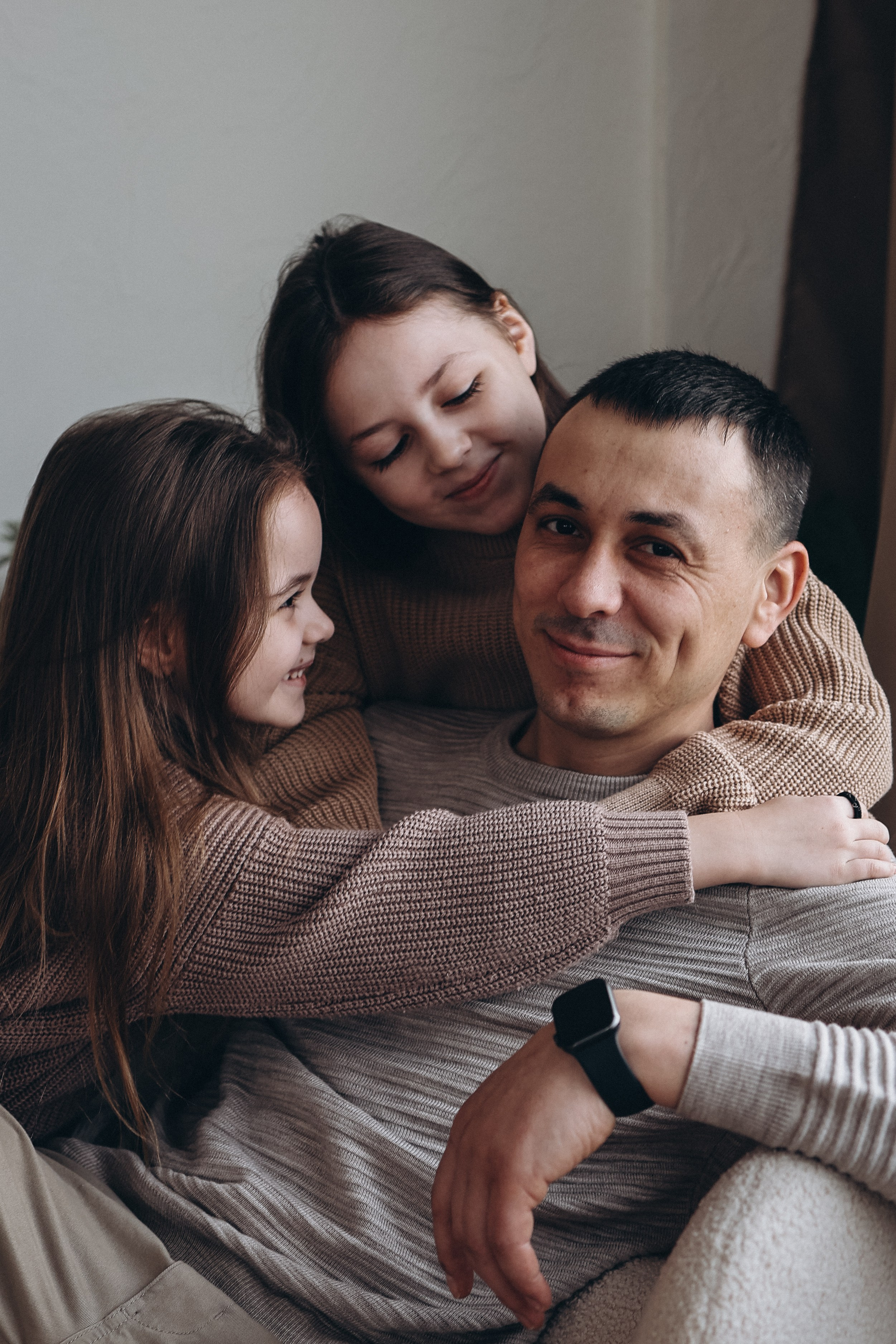 Новогодняя съёмка в студии. Семейный и детский фотограф в Москве Маргарита Сереброва