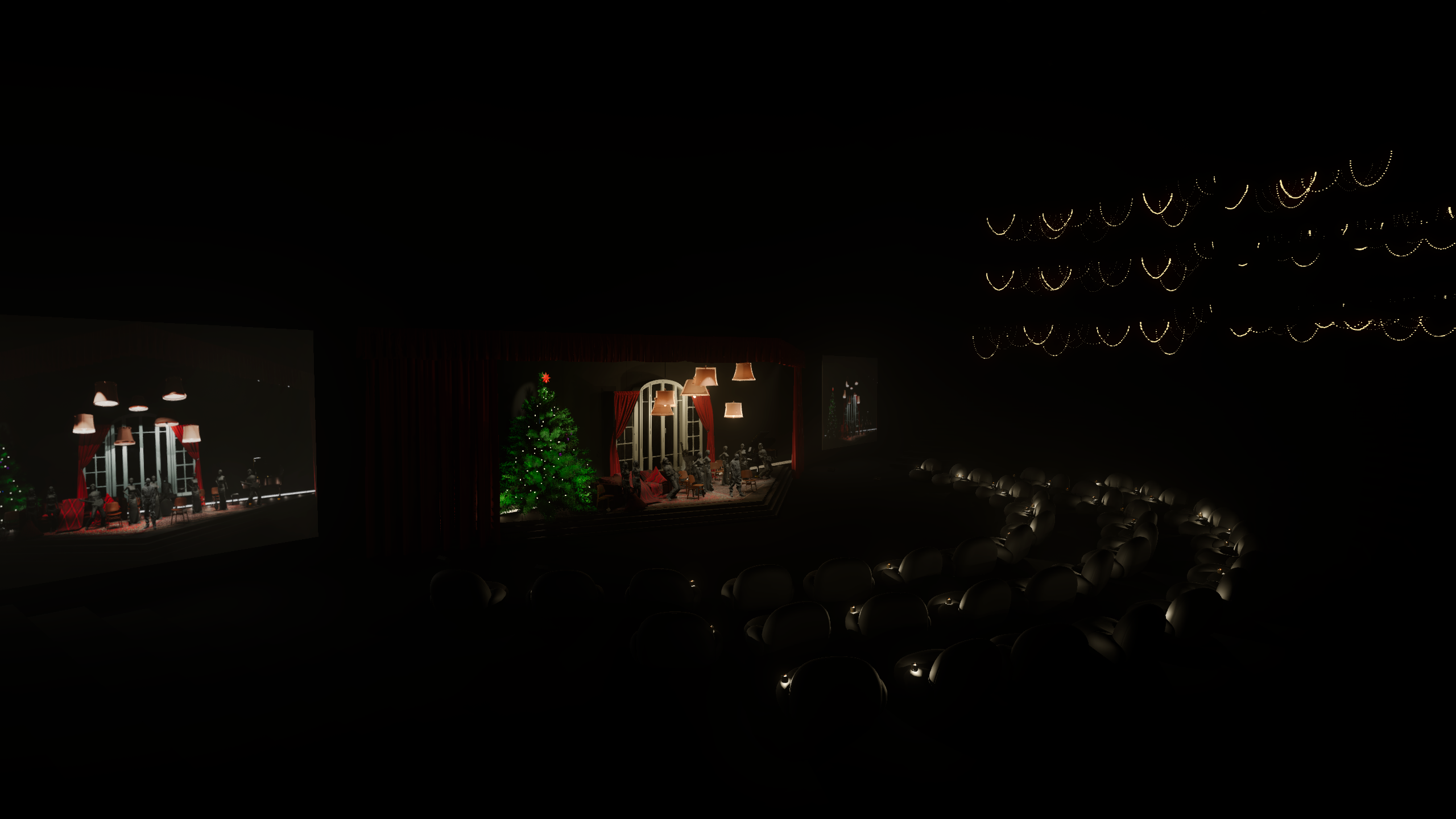 CHRISTMAS LAMPS. OOPS TEAM