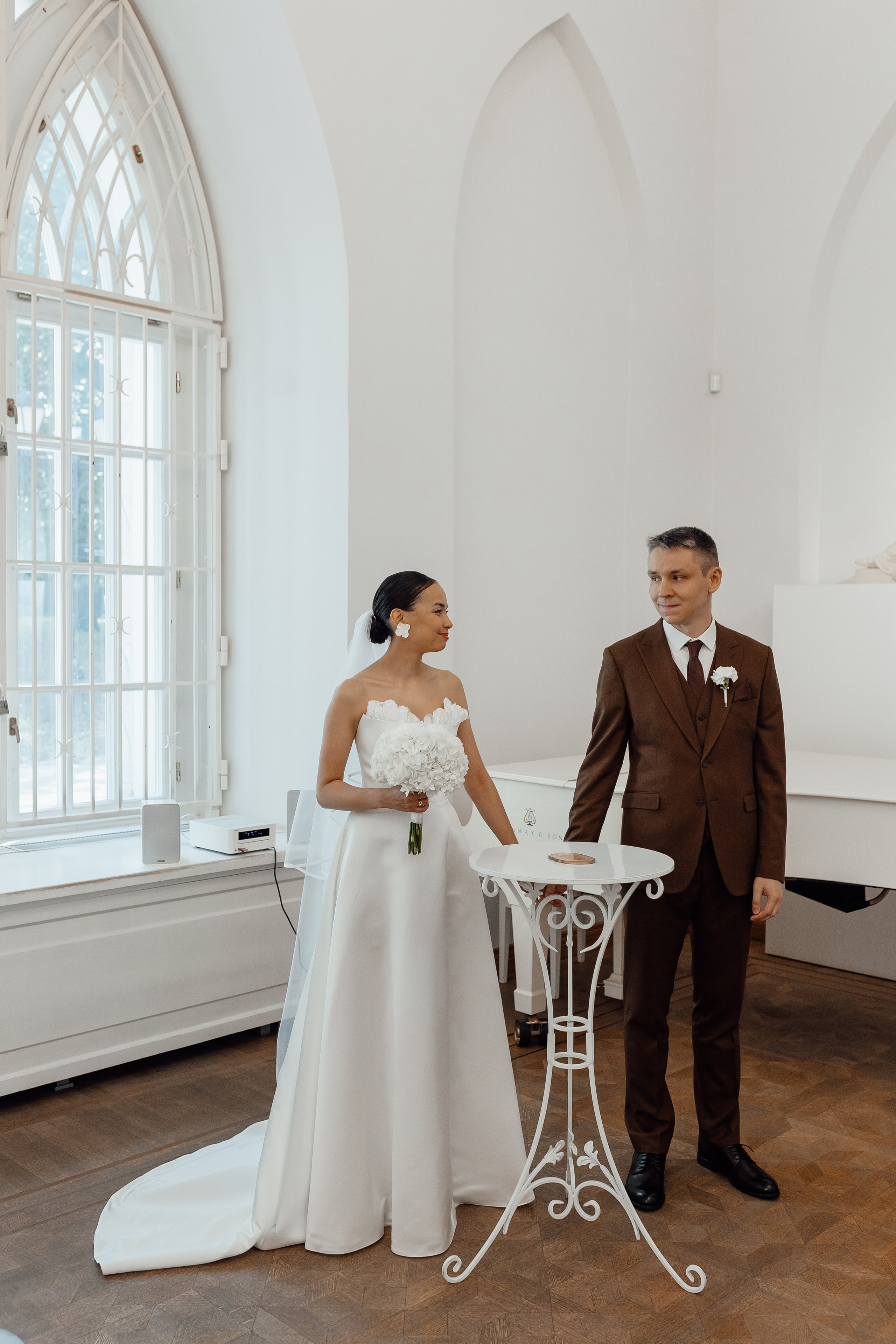 Регистрация брака в Оперном доме Царицыно. Свадебный фотограф в Москве Дарья Олендарёва