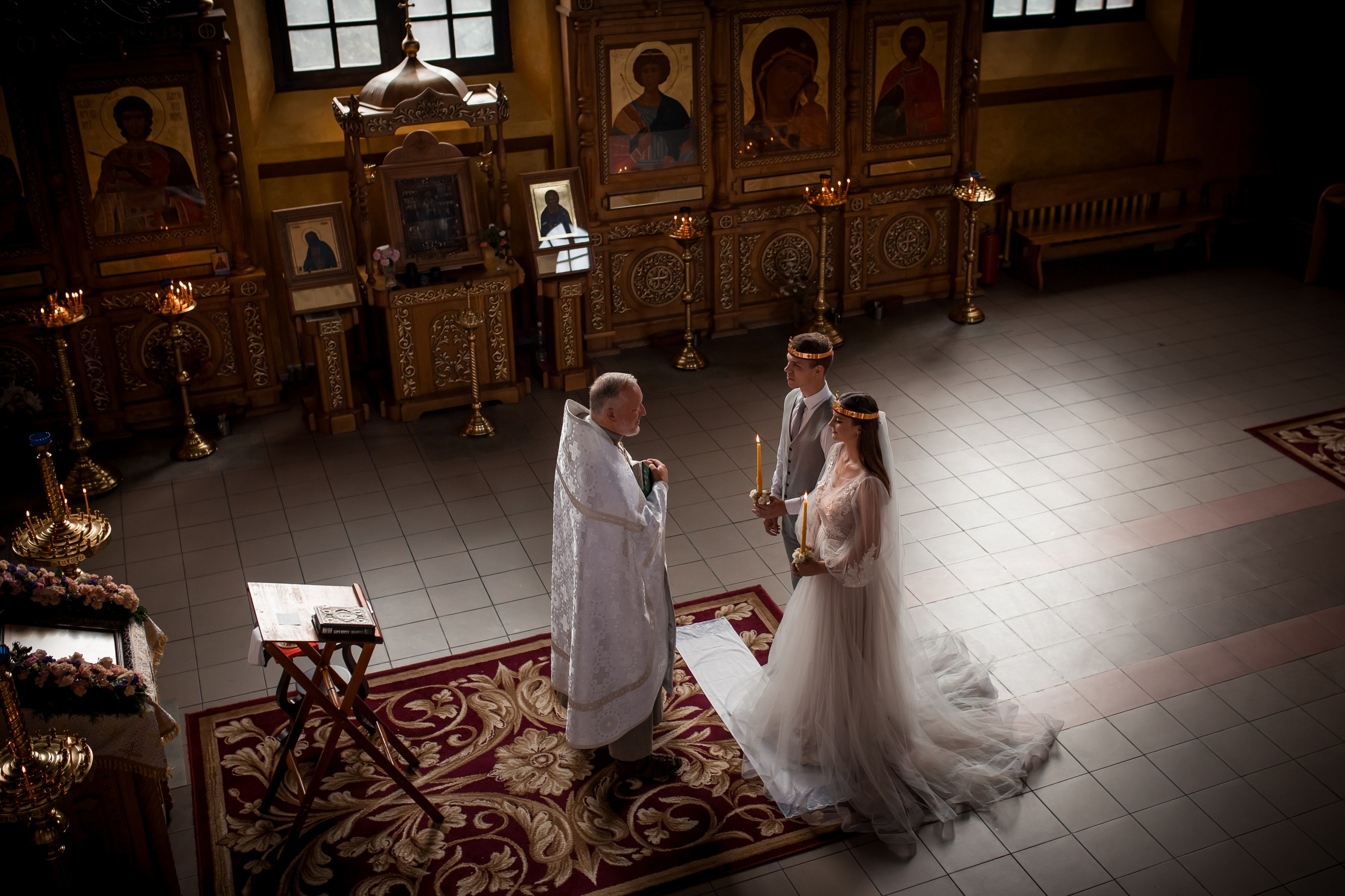 Таинство Венчания Вячеслава и Милании