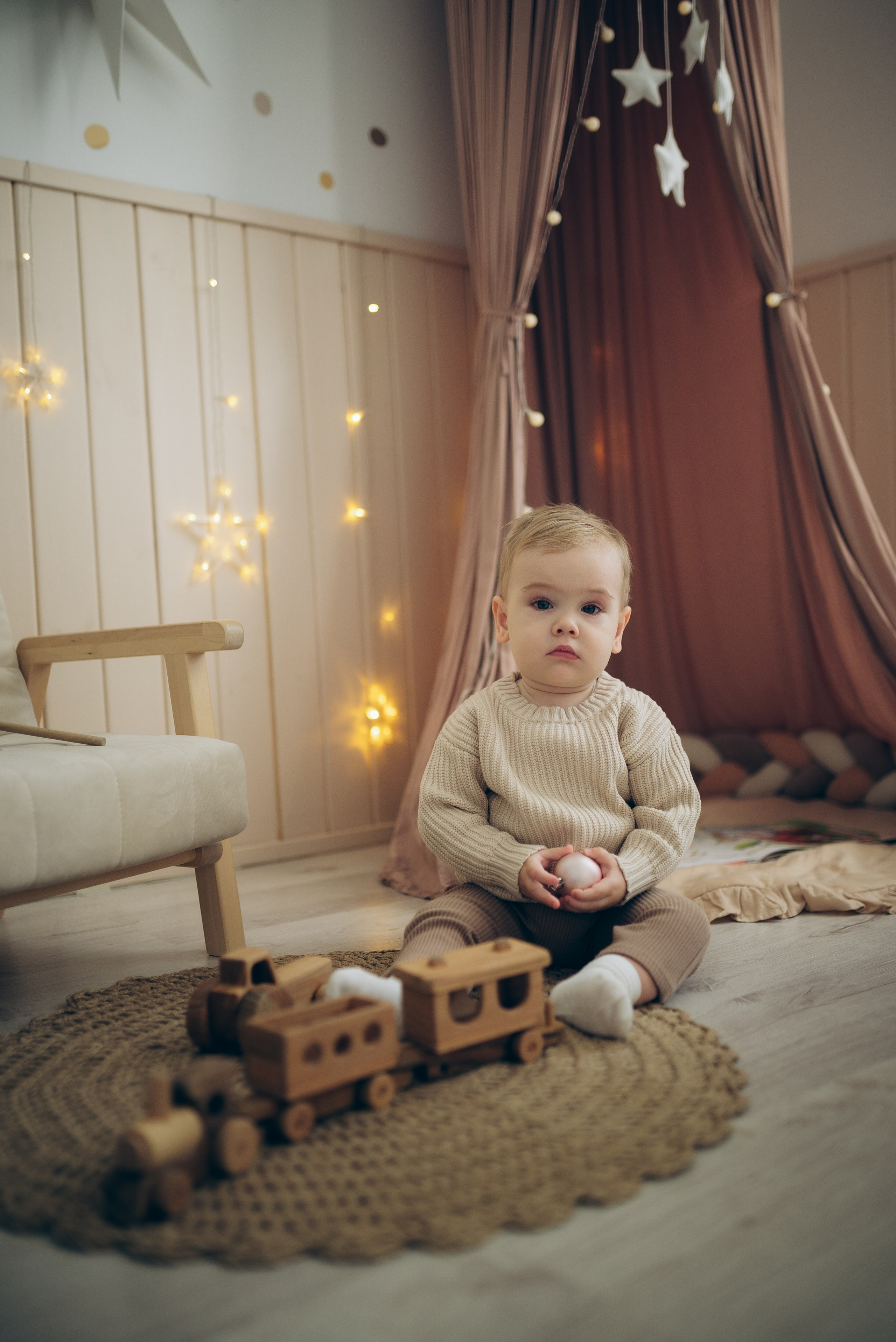 Новогодняя уютная история. Семейный и детский фотограф в Щелково Алена Дробот