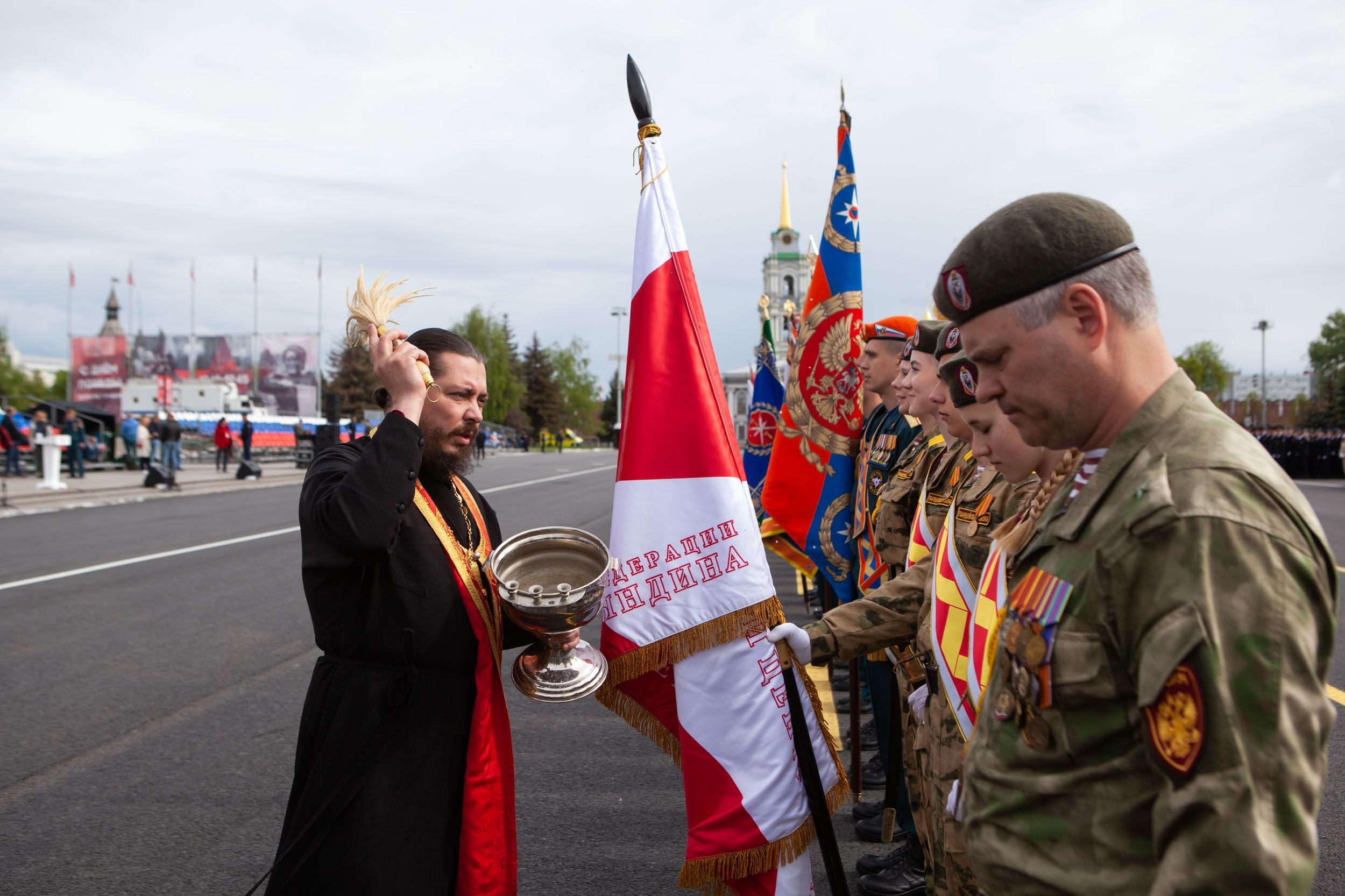 Генеральная репетиция Парада Победы (5 мая 2024). Репортажный фотограф Алексей Пирязев