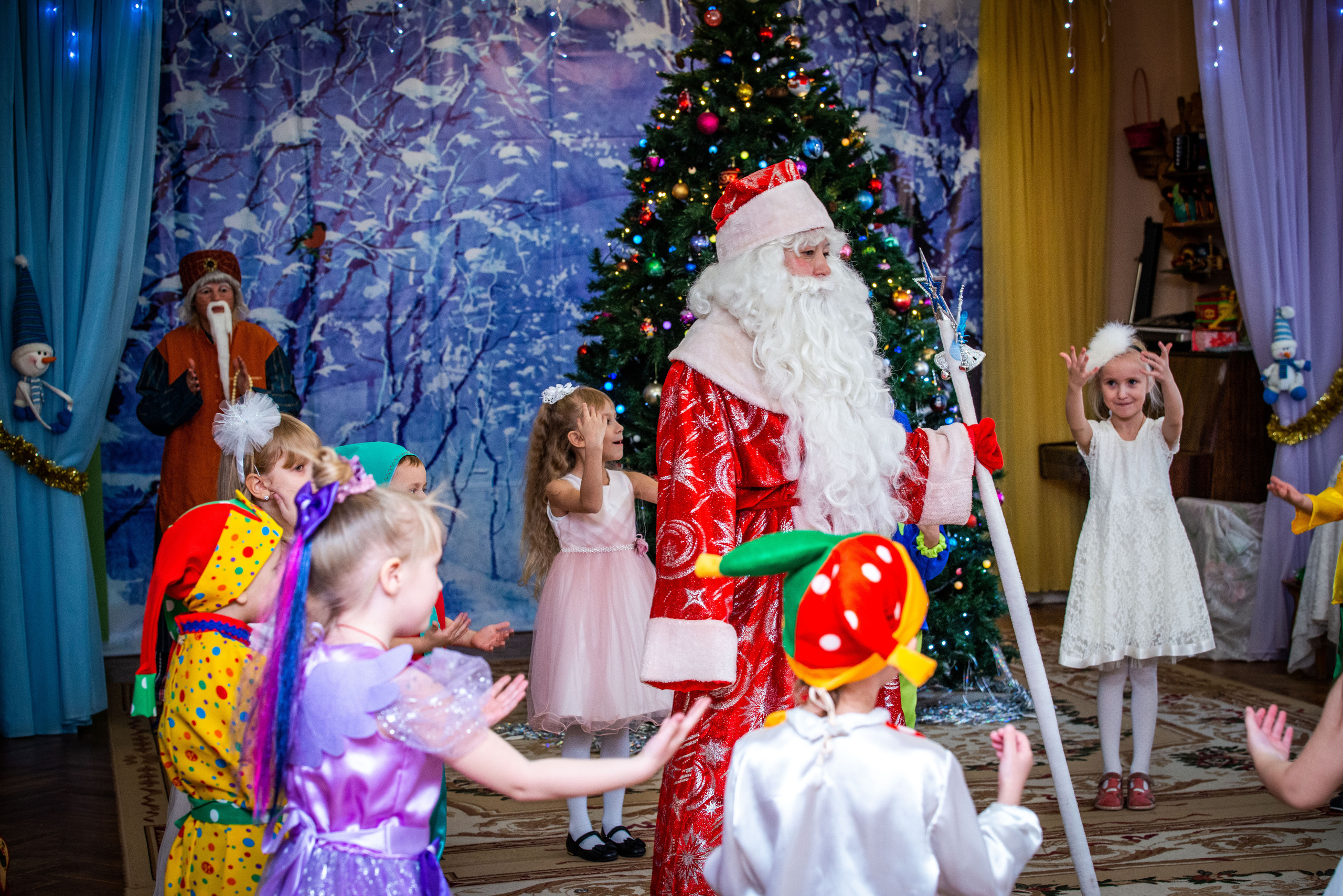 Фотографии с новогоднего утренника. Фотограф Сологуб Алексей Семенович