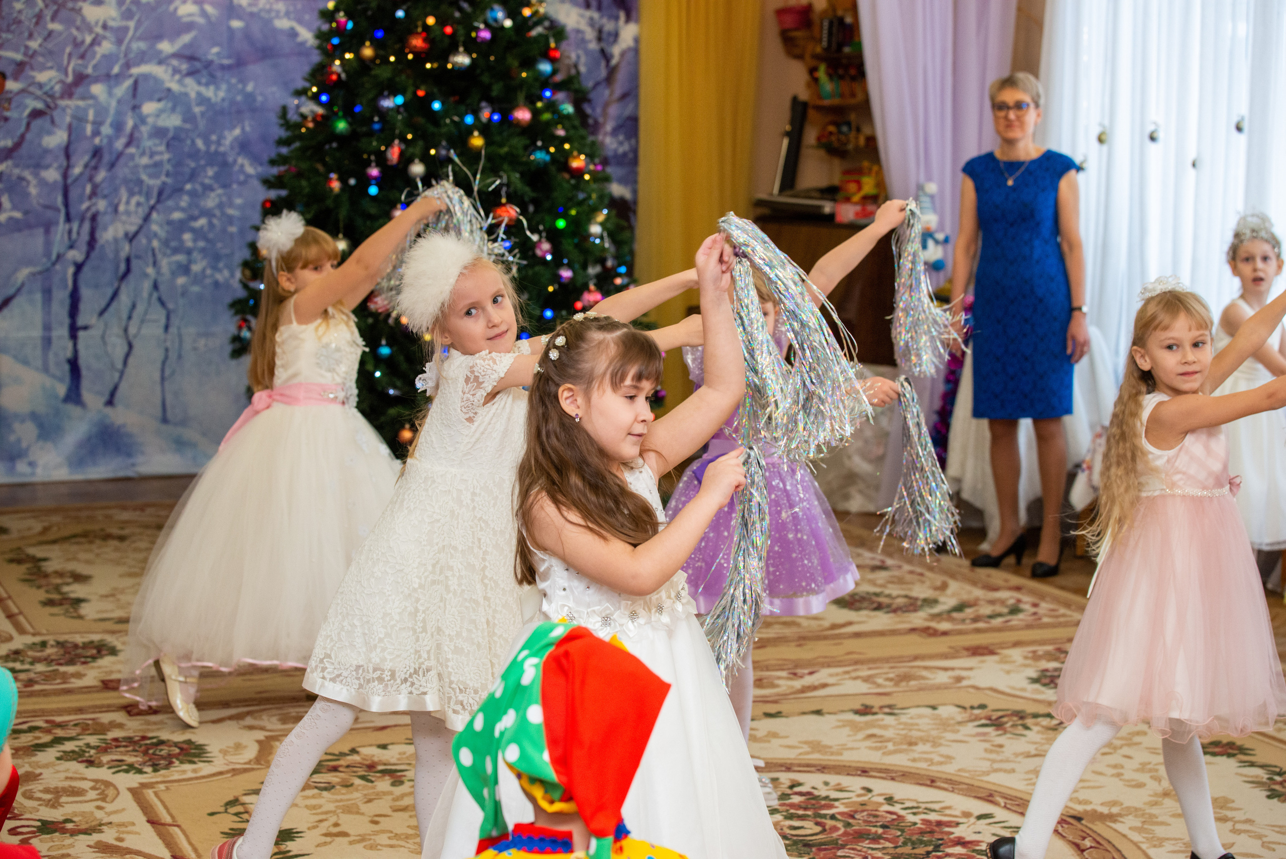 Фотографии с новогоднего утренника. Фотограф Сологуб Алексей Семенович