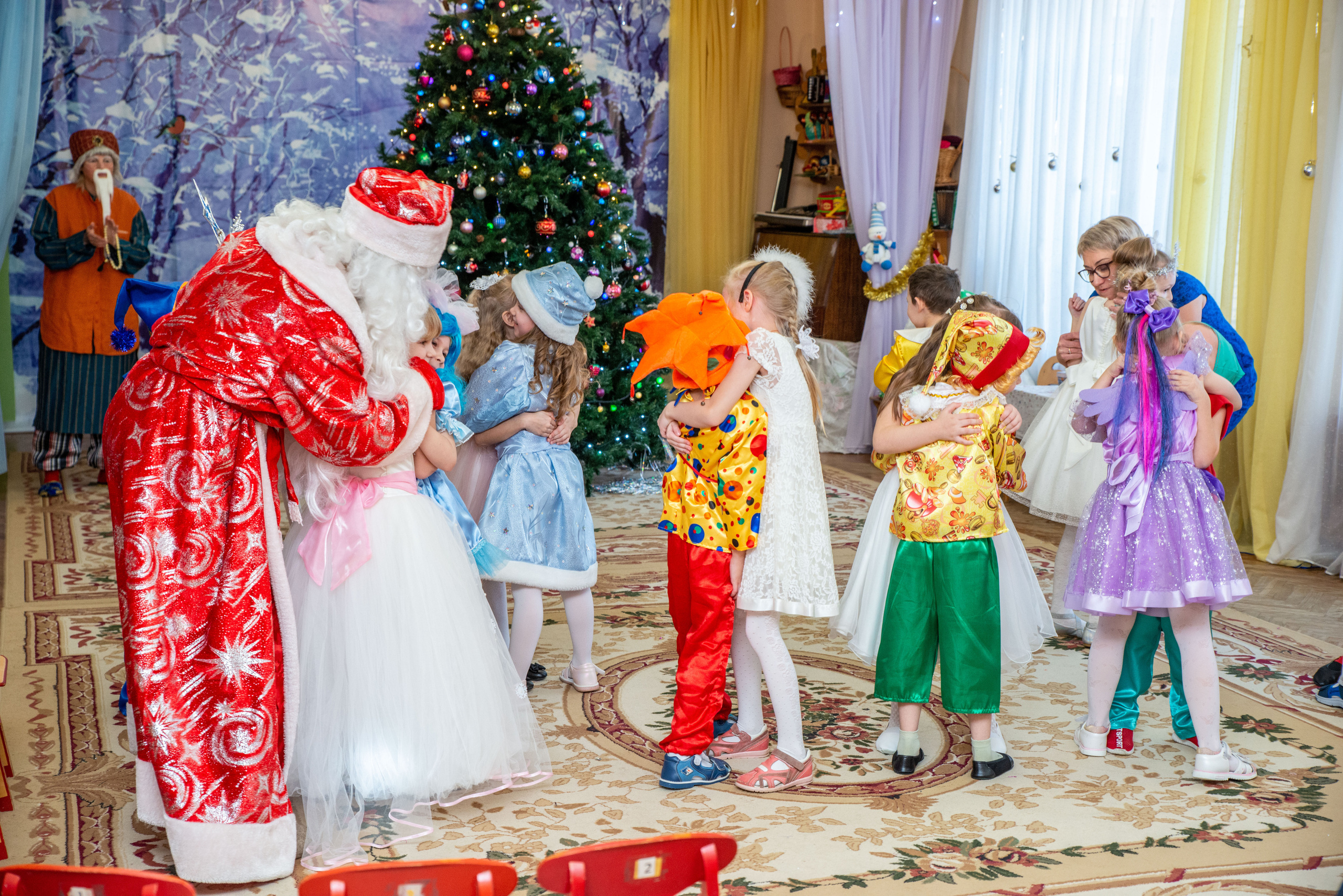 Фотографии с новогоднего утренника. Фотограф Сологуб Алексей Семенович