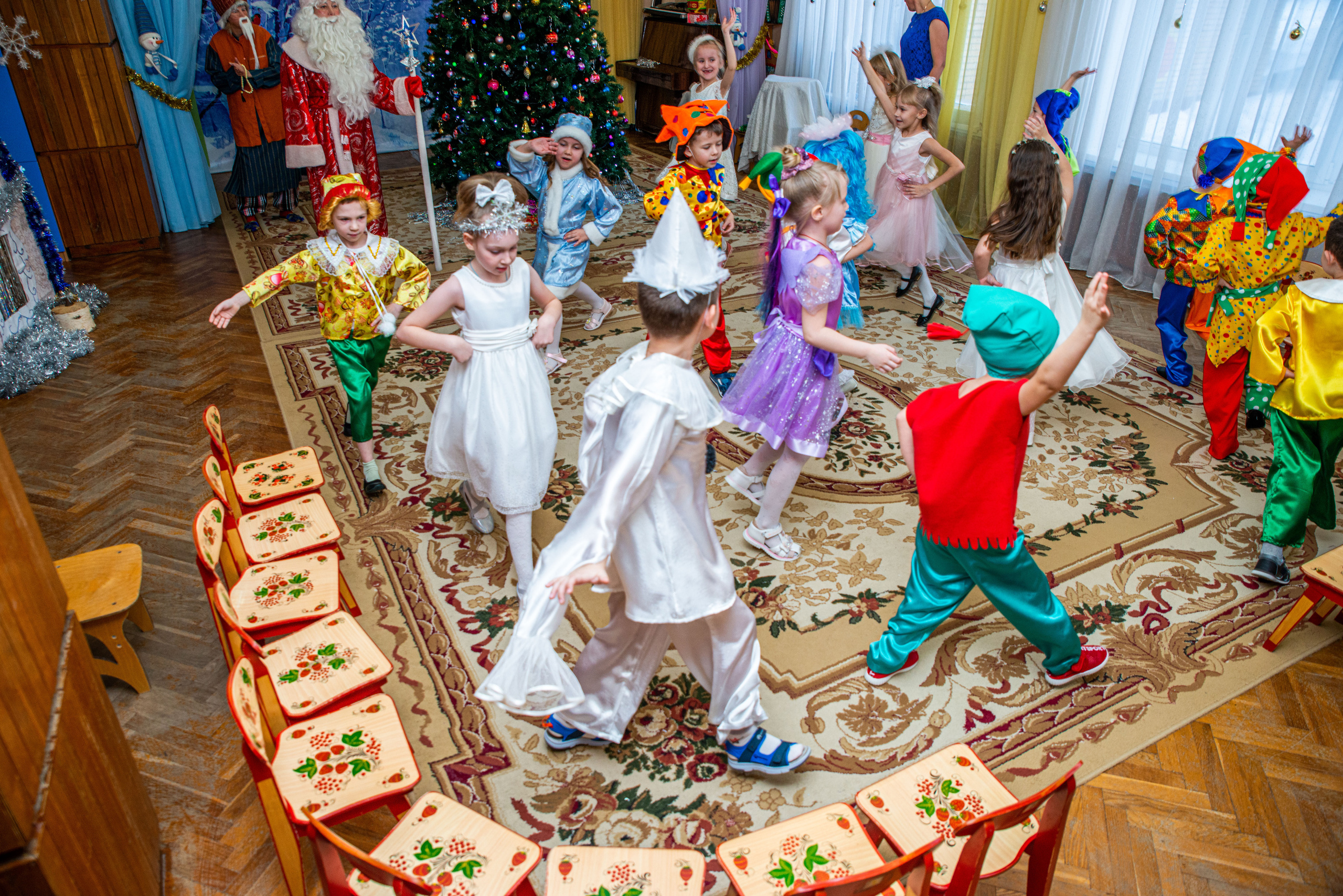 Фотографии с новогоднего утренника. Фотограф Сологуб Алексей Семенович