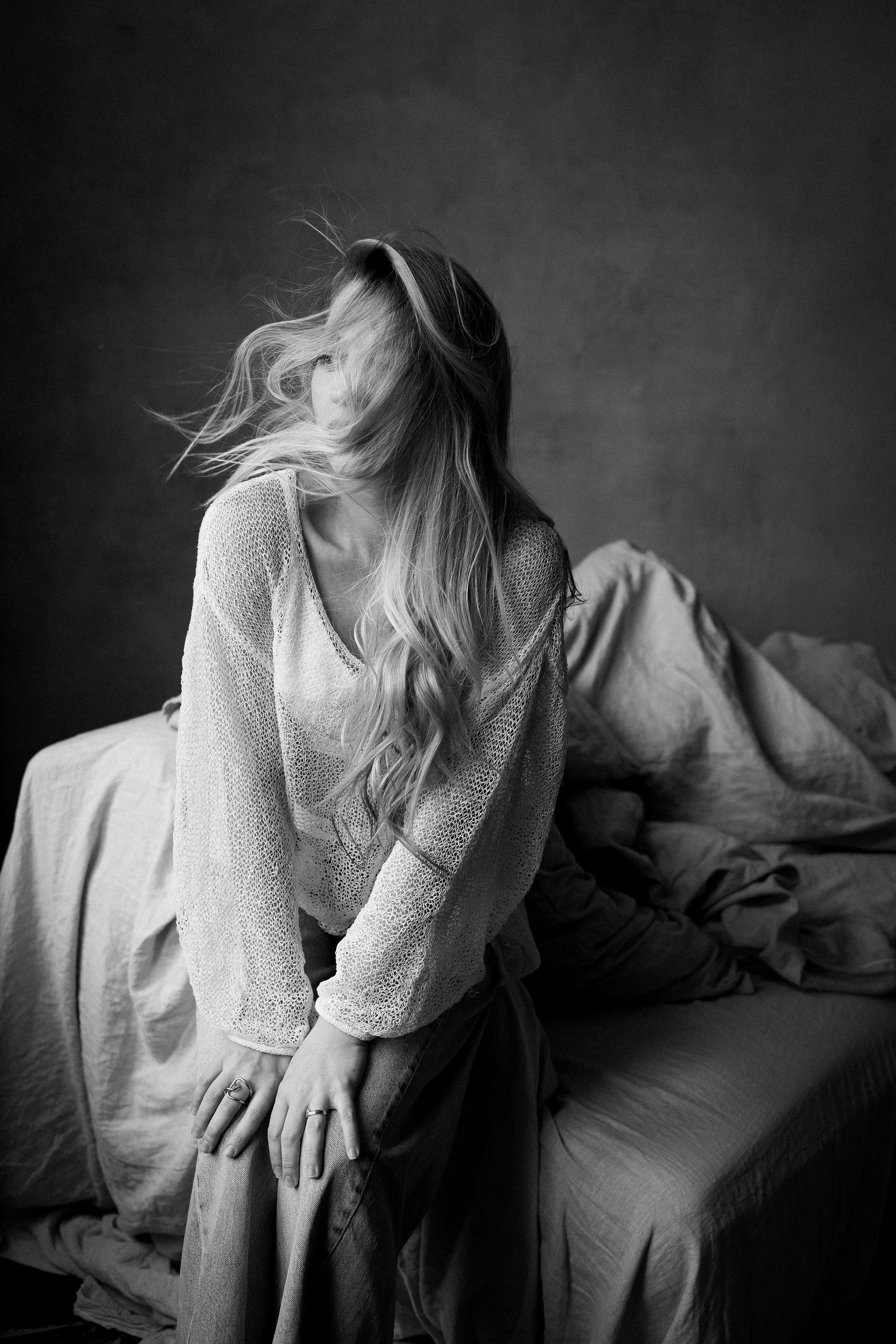 Женский портрет в студии. Фотограф Минск