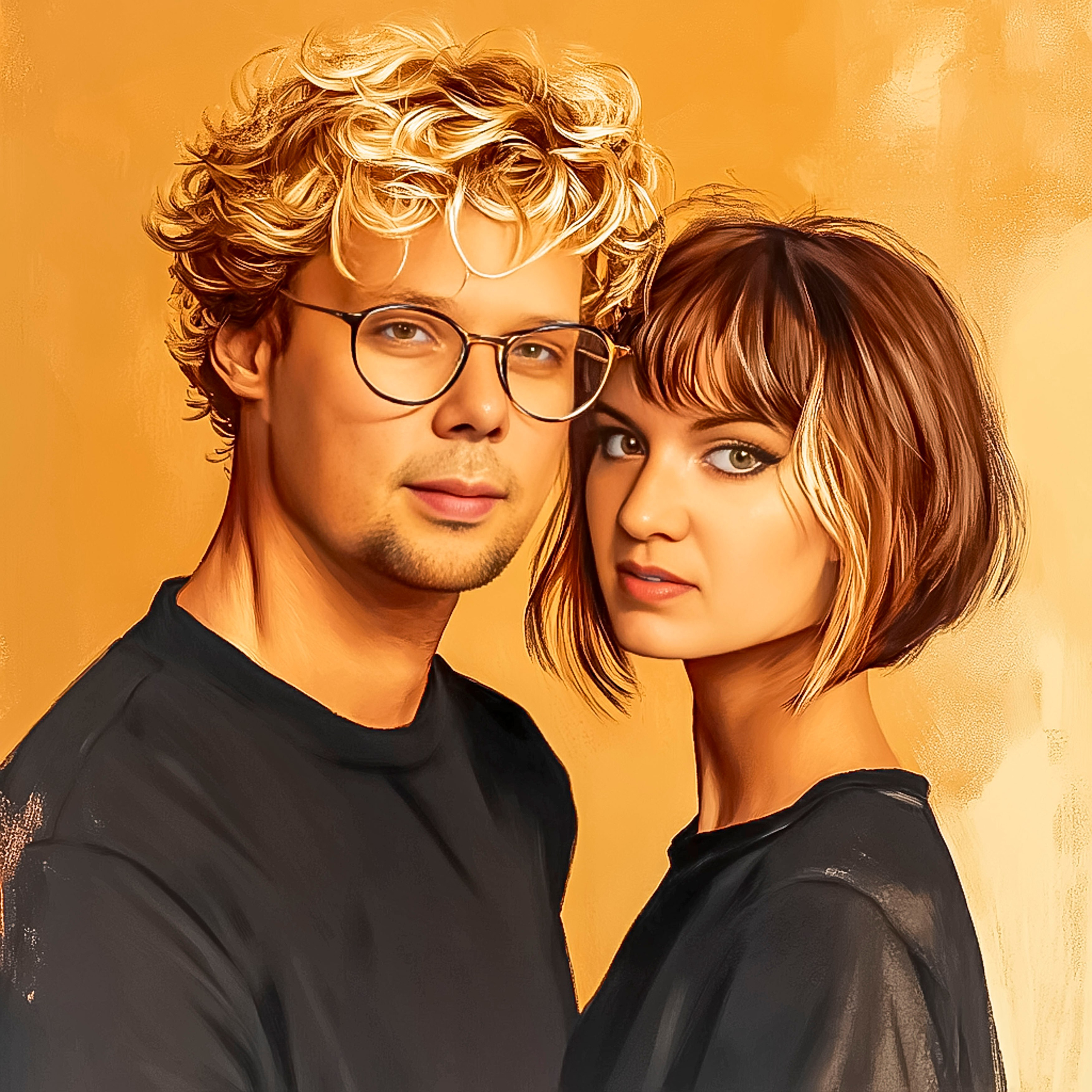 Нейрофотосессия для Андрея и Татьяны. ФотоХудожник Харитонова Ирина г. Санкт-Петербург