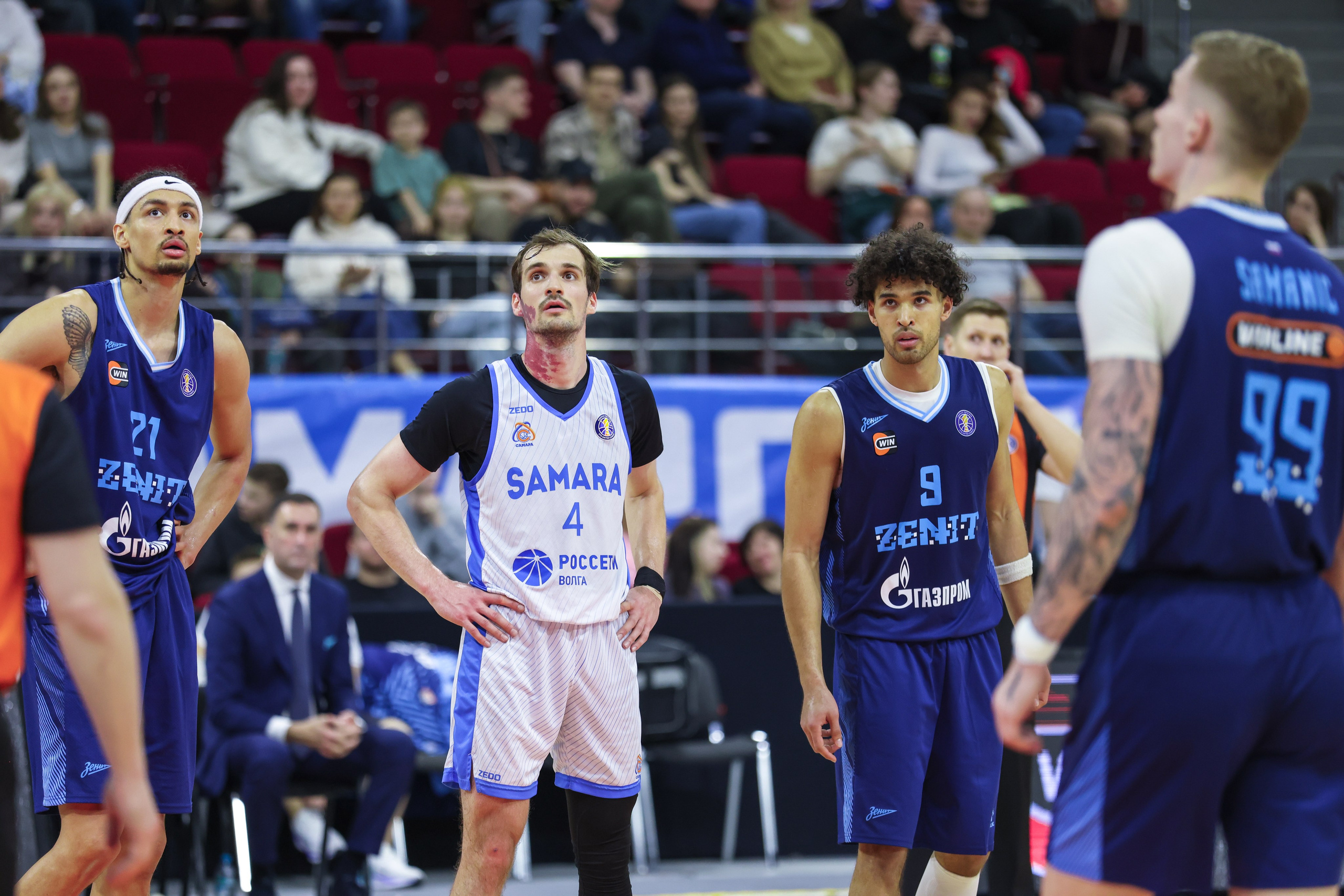 Баскетбол. Самара — Зенит. Единая лига ВТБ. Спортивный фотограф в Самаре