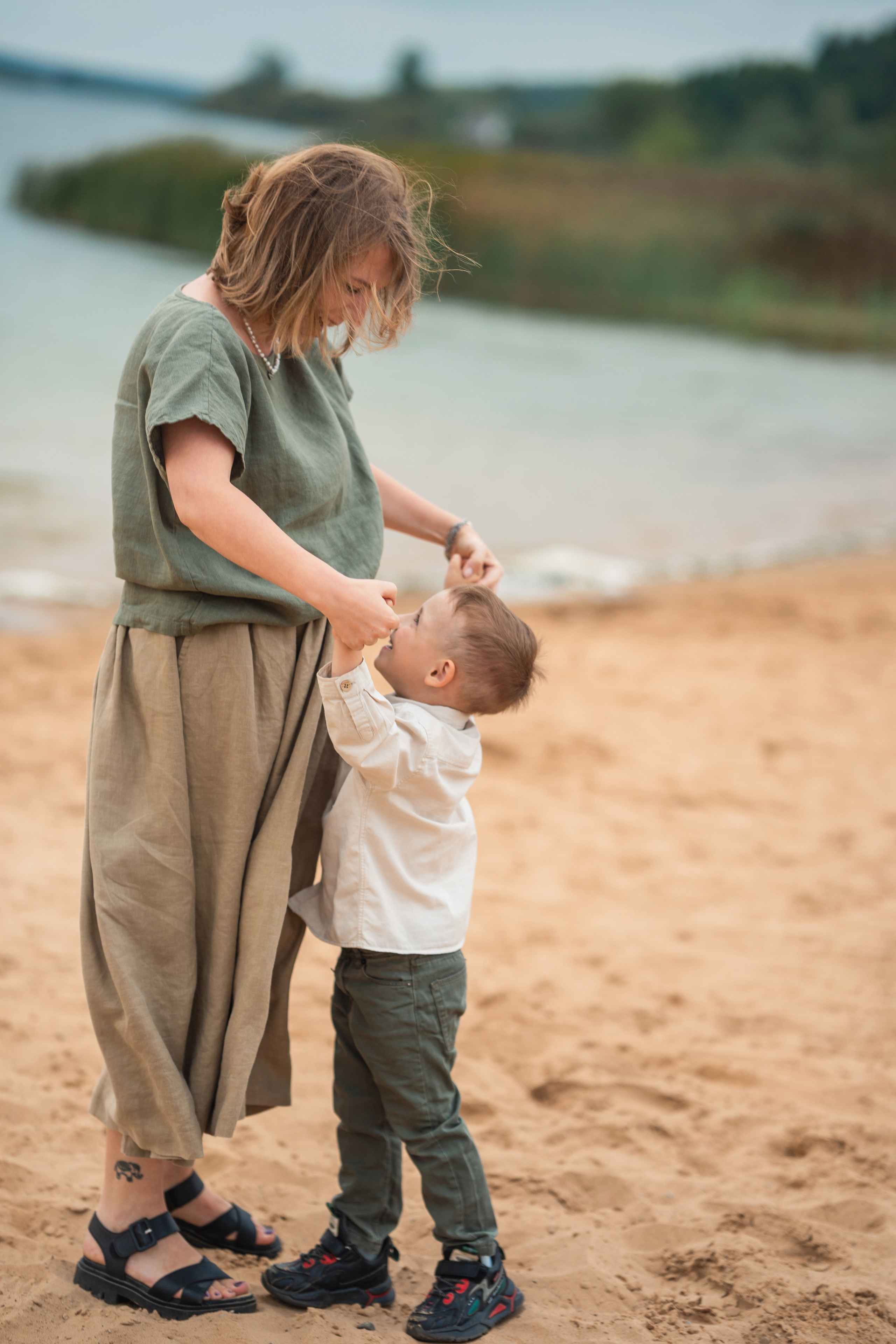 ОЗЕРО. Семья Натальи. Фотограф Марта Козел. Гродно, Беларусь