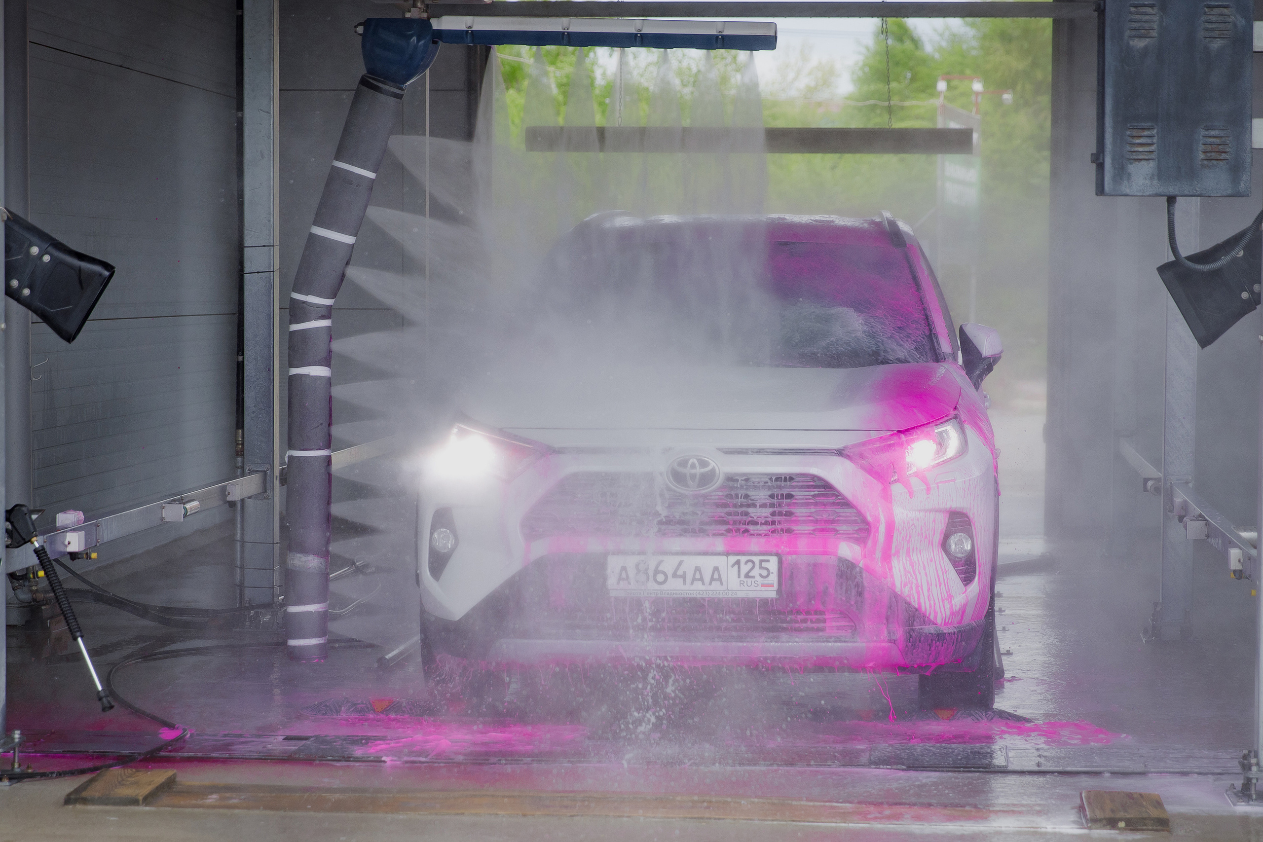 Автомойка Double force. Свадебный и семейный фотограф  во Владивостоке Ольга Украинец