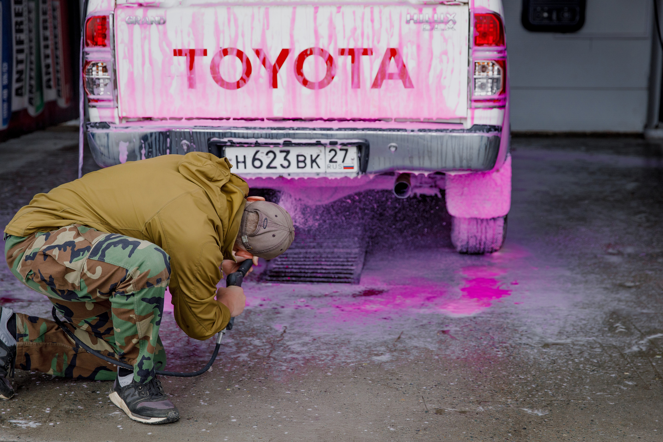 Автомойка Double force. Свадебный и семейный фотограф  во Владивостоке Ольга Украинец