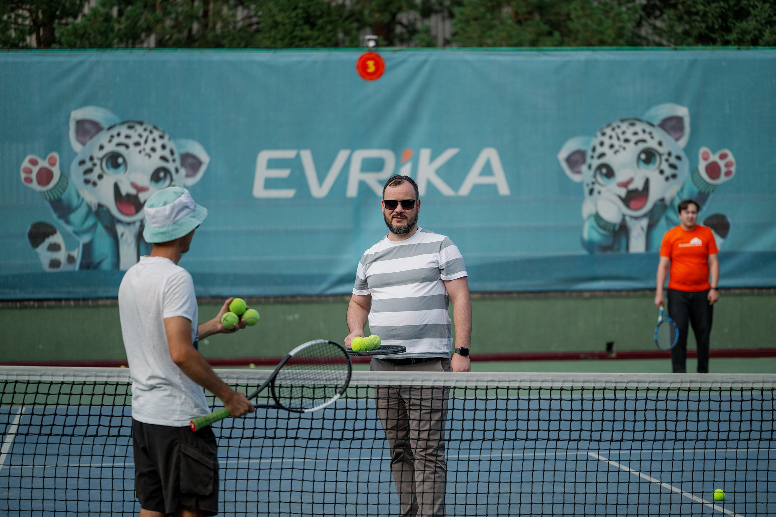 Конференция/Игра в тенис — BakoTech&Cloudfire. Фотограф в Алматы — Алексей Коньков | Репортаж, свадьбы, портреты