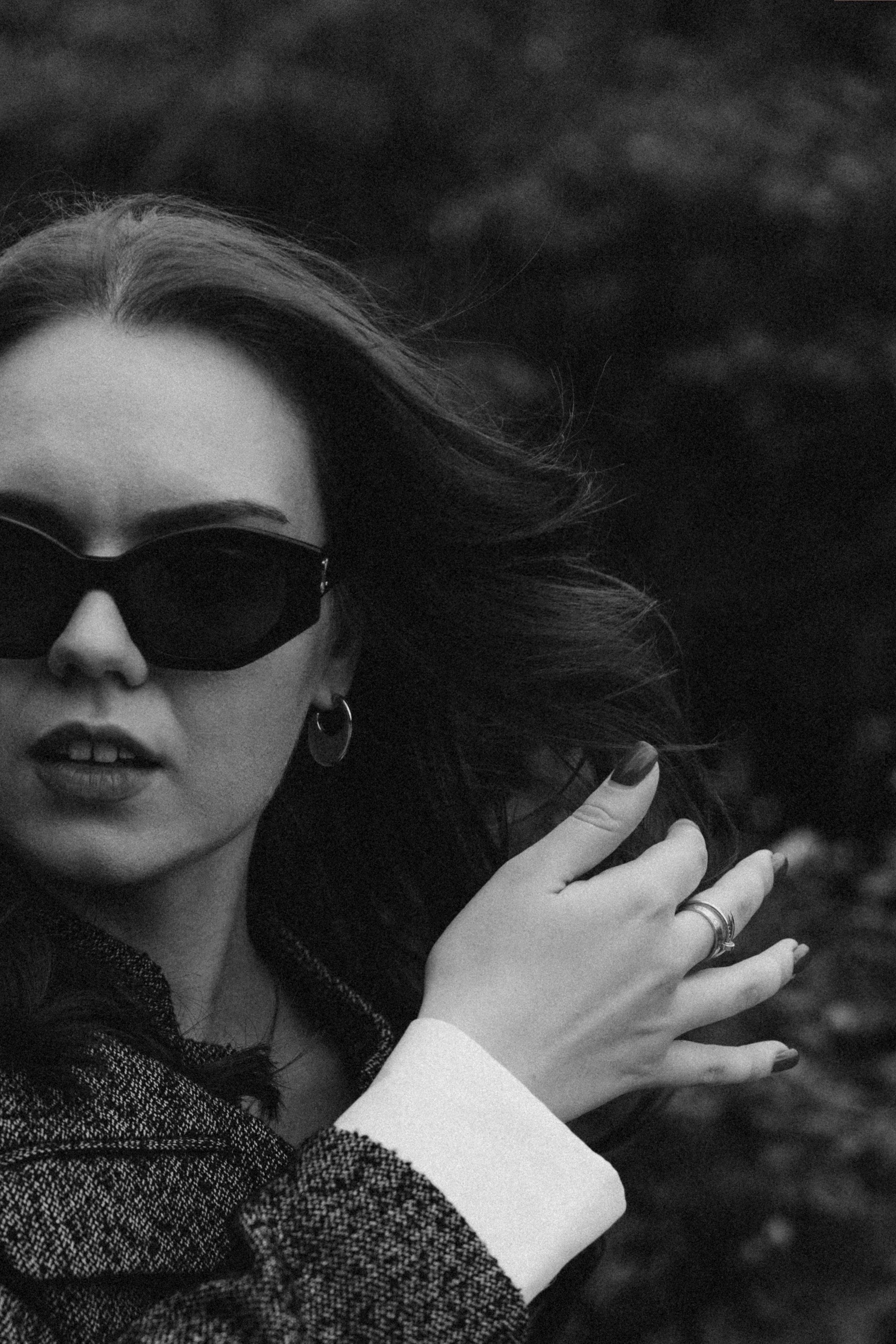 On the summer terrace. Photographer in Paris