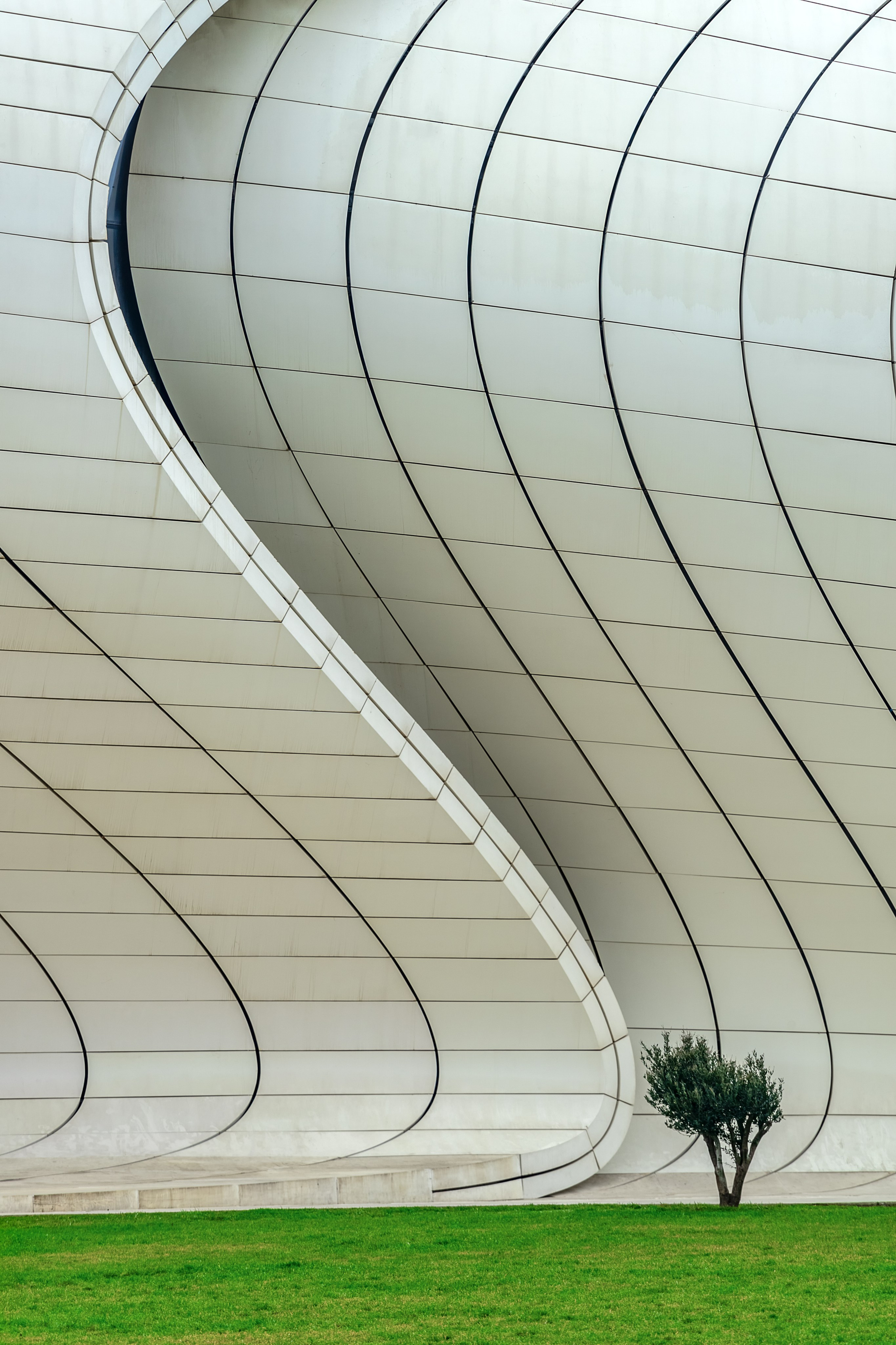 Heydar Aliyev Center | Baku. Архитектурный фотограф Кирилл Цыбенко. Работаю в Москве, по всей России и Миру