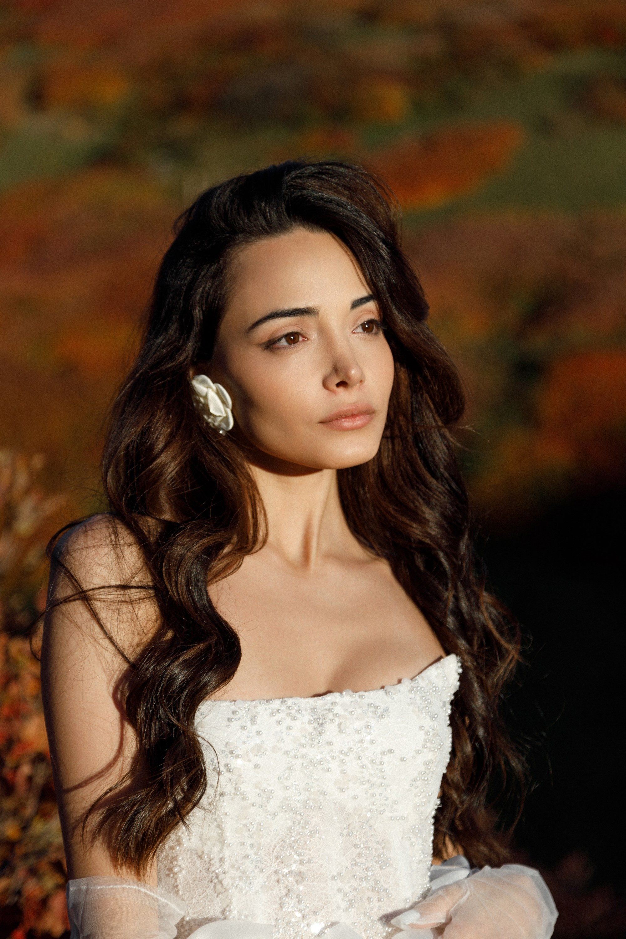 Свадьба в горах на закате