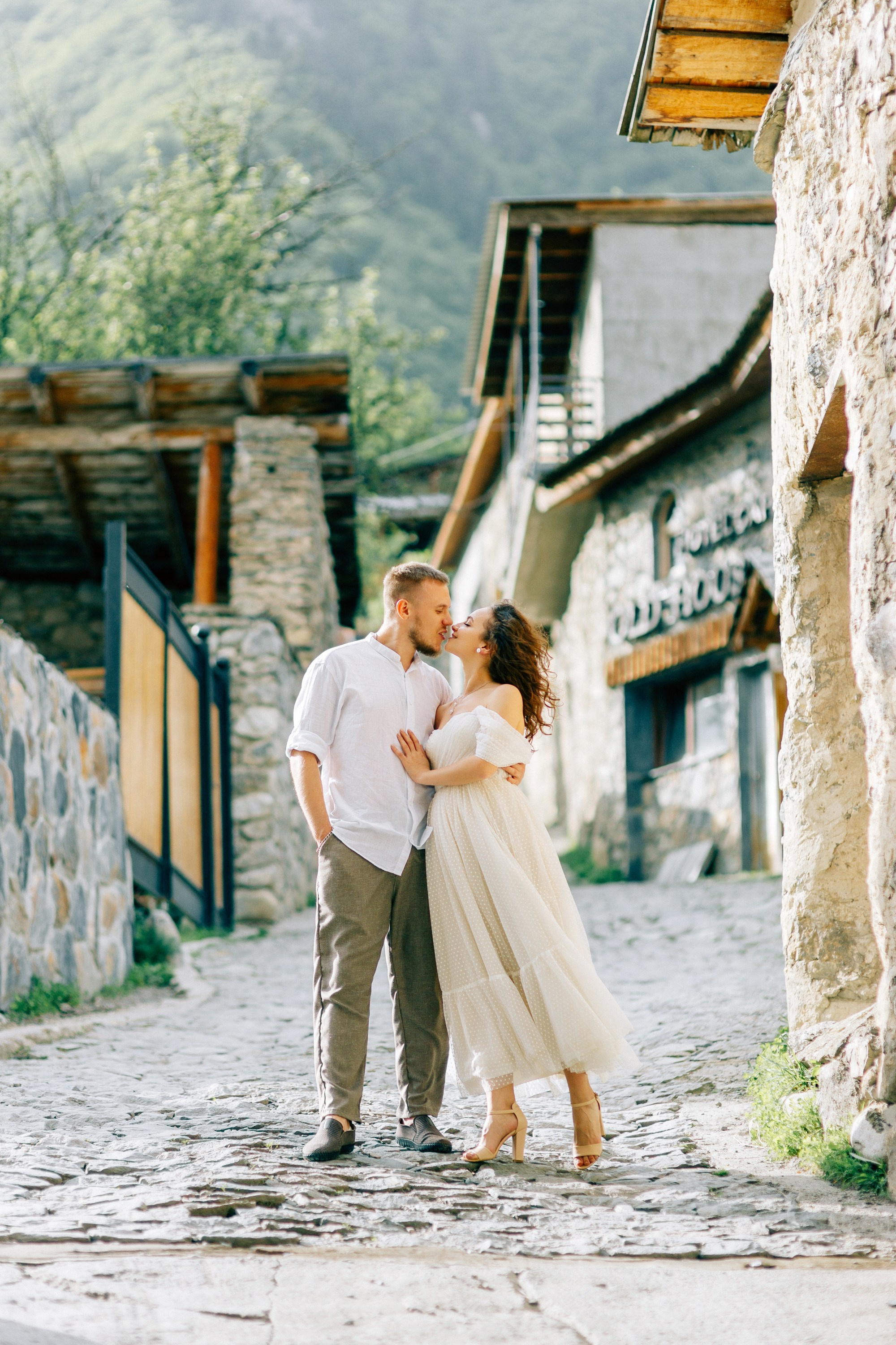 Свадьба в горах Сванетии в Грузии