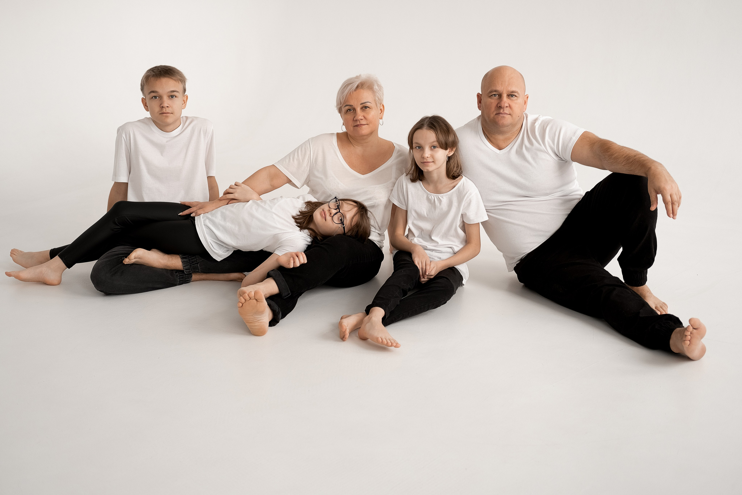 Семейная фотосессия (прогулки и студии). Семейный и женский фотограф в Санкт-Петербурге