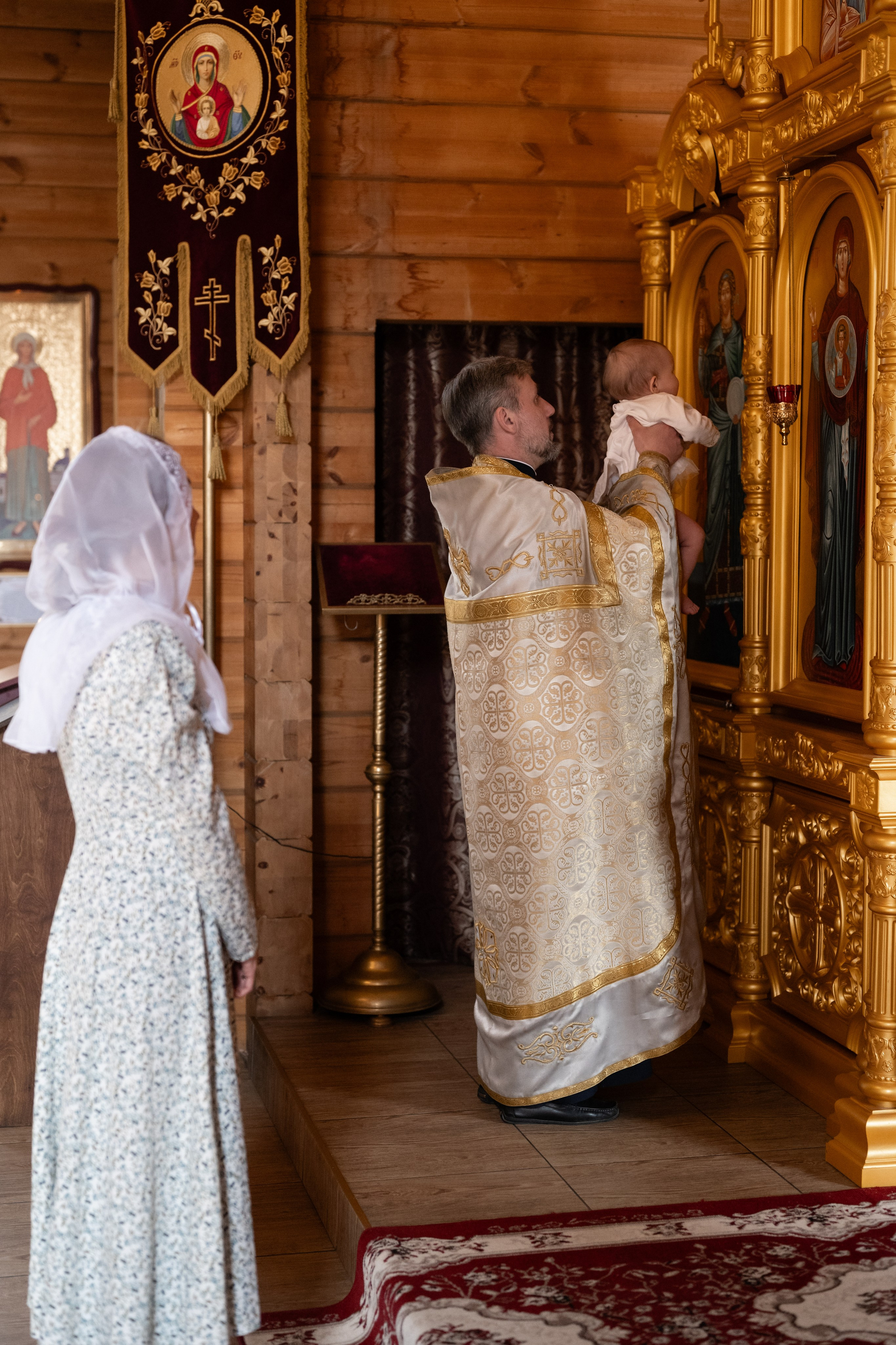 Таинство крещения. Семейный и женский фотограф в Санкт-Петербурге