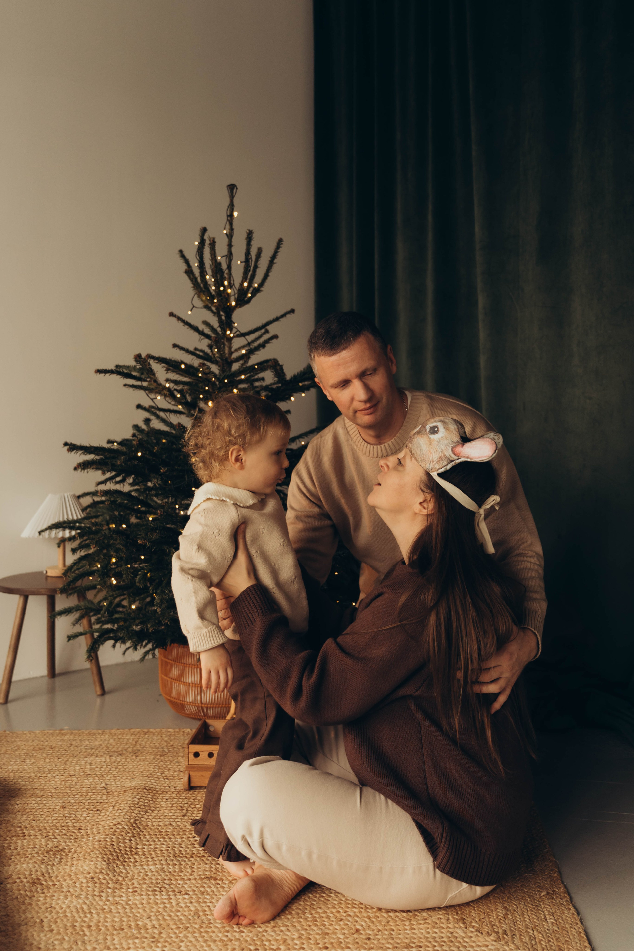 Екатерина, Николай и малышка Аня