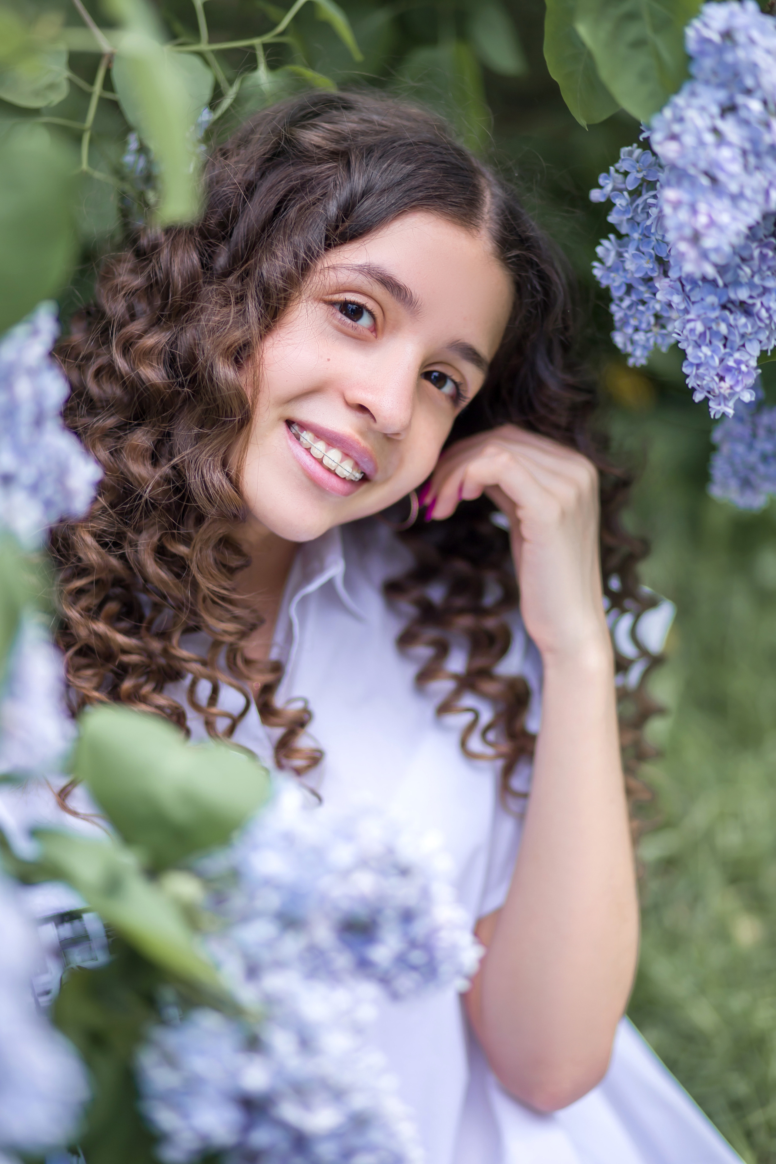 Сиреневый сад. Семейный и женский фотограф в Москве Евгения Малина
