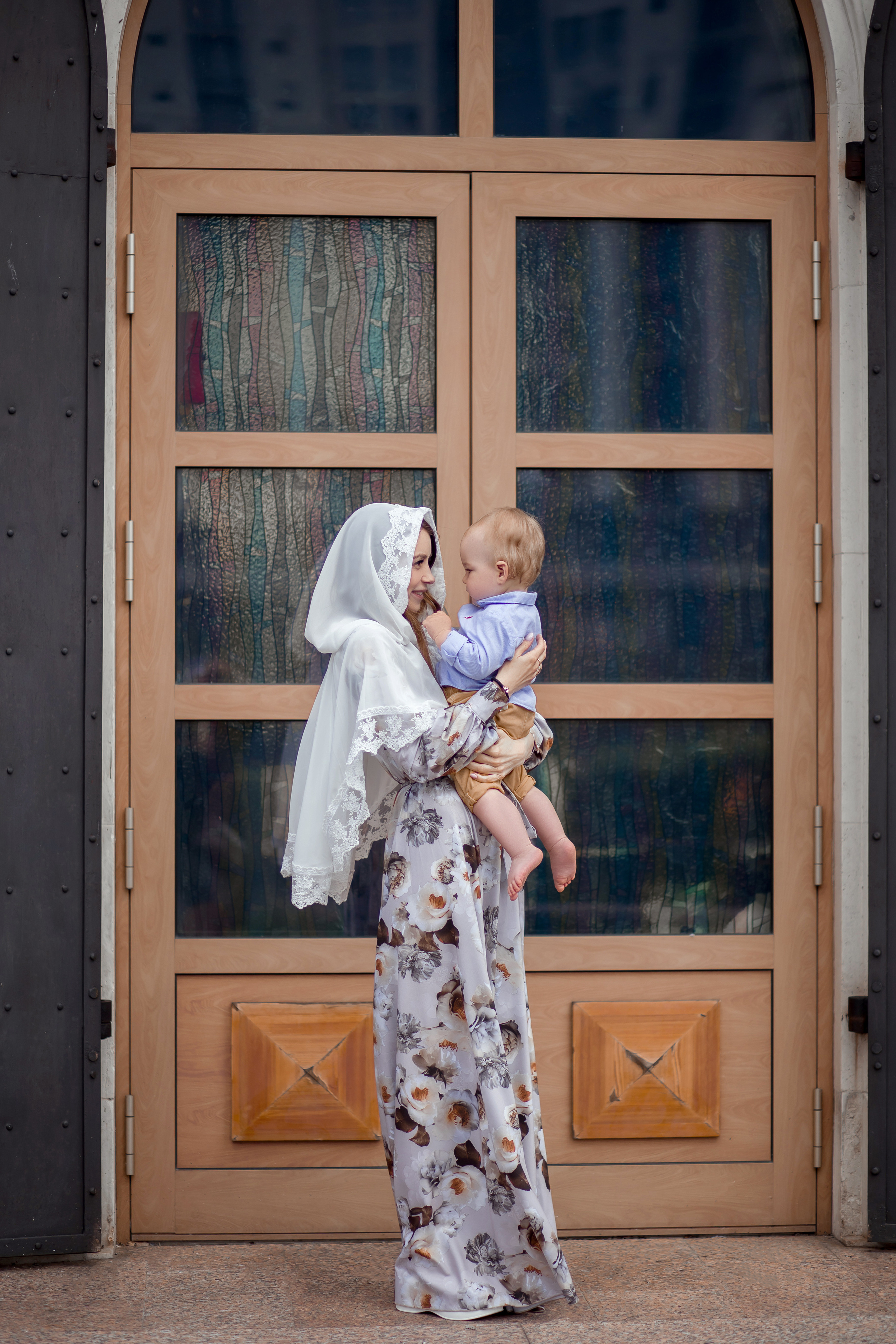 Крещение в часовне. г. Щелково. Семейный и женский фотограф в Москве Евгения Малина