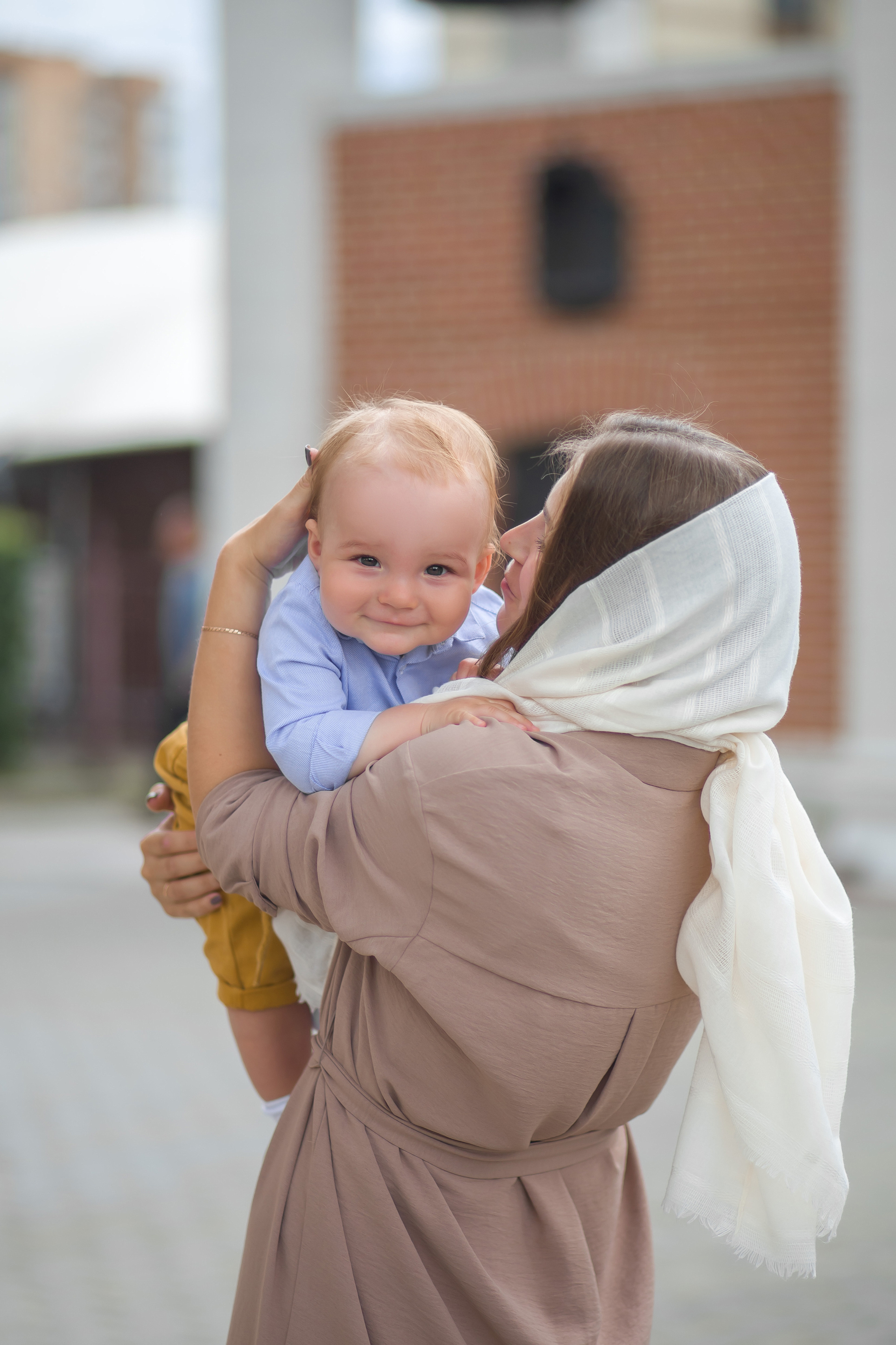 Крещение в часовне. г. Щелково. Семейный и женский фотограф в Москве Евгения Малина