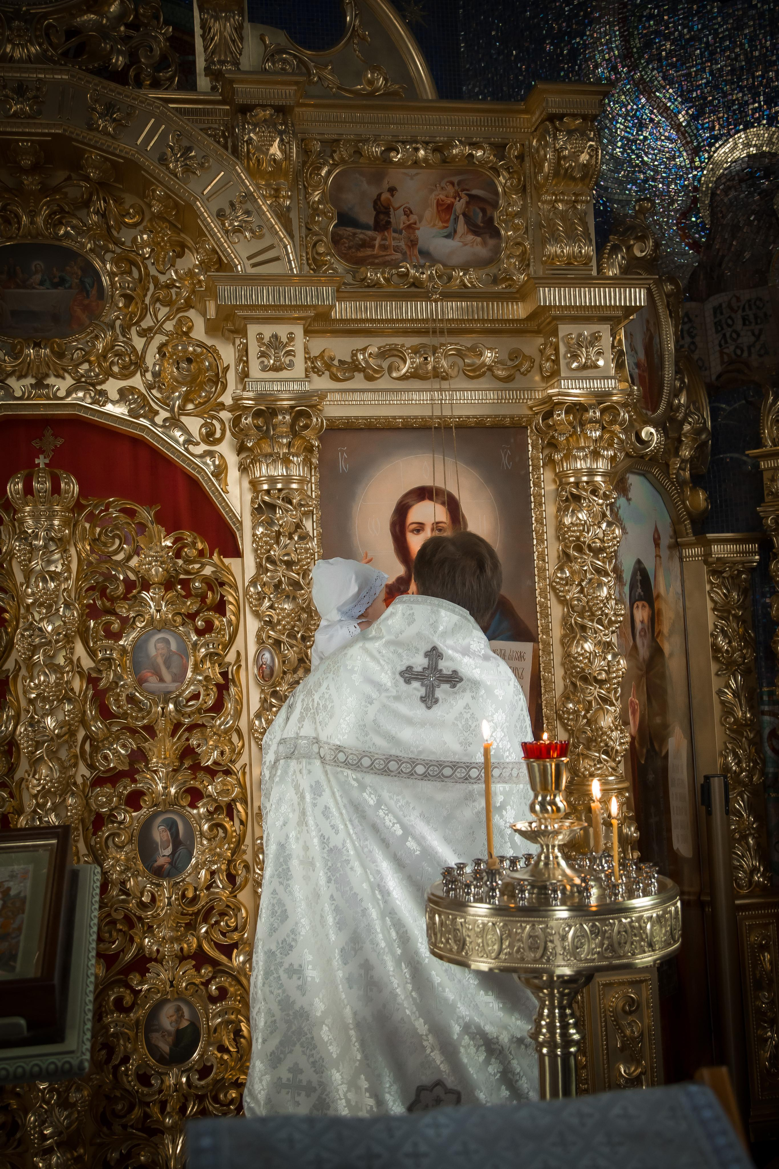 Крещение в часовне. г. Щелково. Семейный и женский фотограф в Москве Евгения Малина
