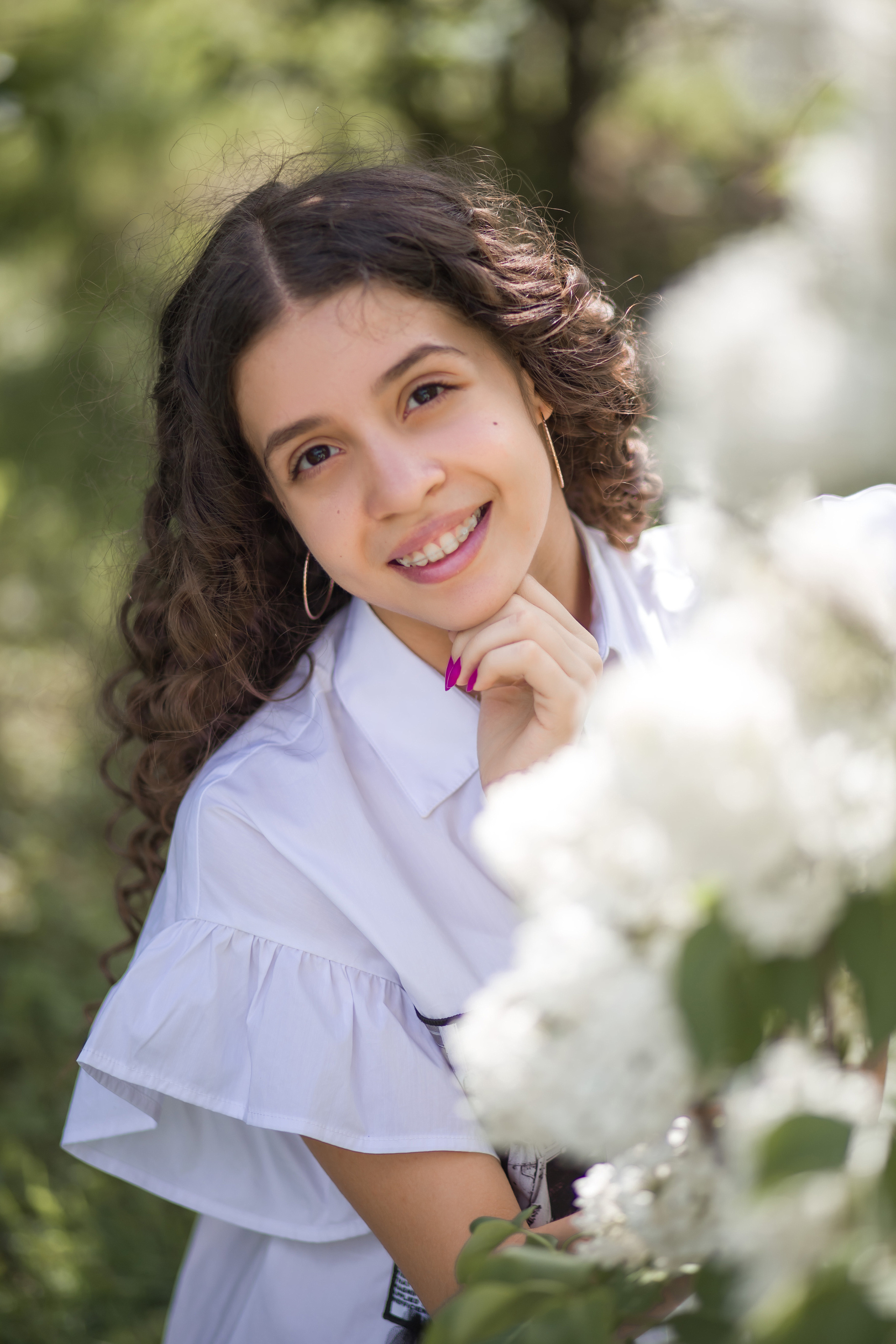 Сиреневый сад. Семейный и женский фотограф в Москве Евгения Малина