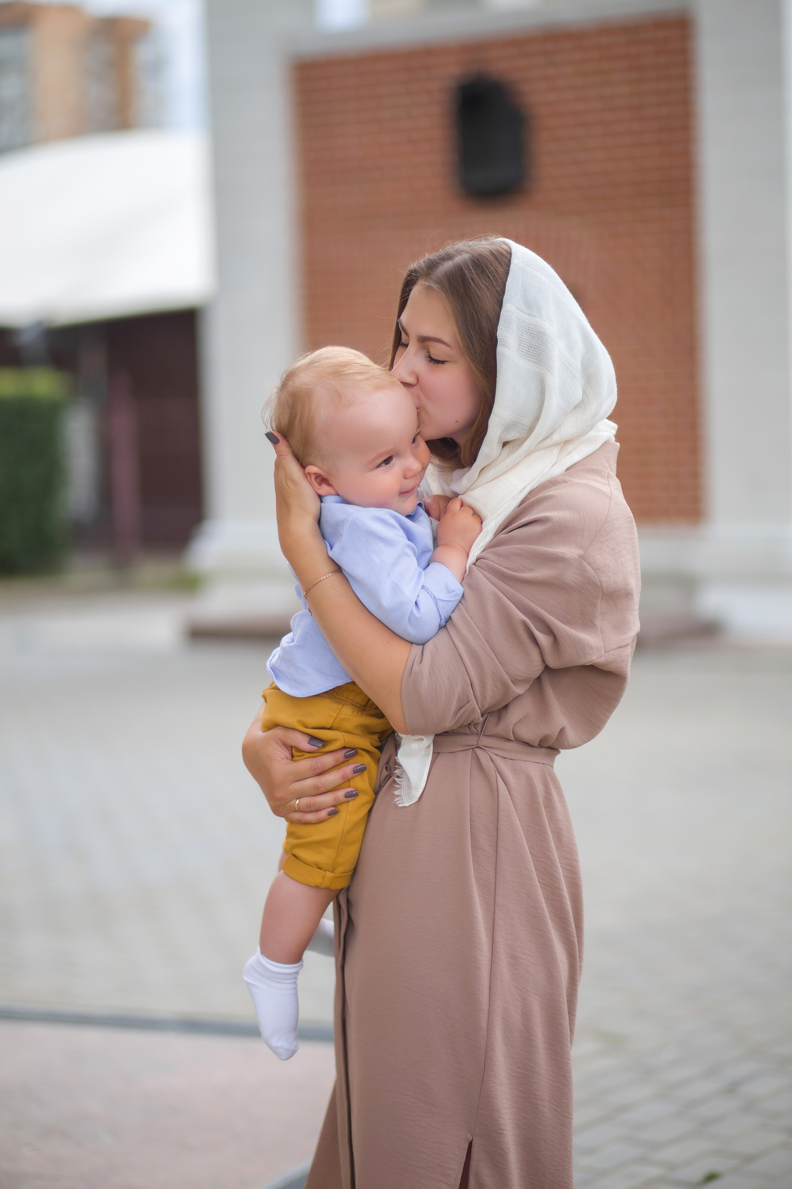 Крещение в часовне. г. Щелково. Семейный и женский фотограф в Москве Евгения Малина