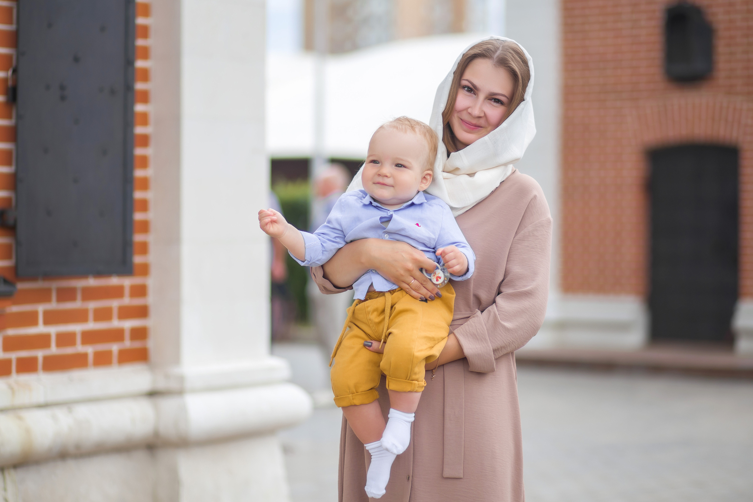 Крещение в часовне. г. Щелково. Семейный и женский фотограф в Москве Евгения Малина