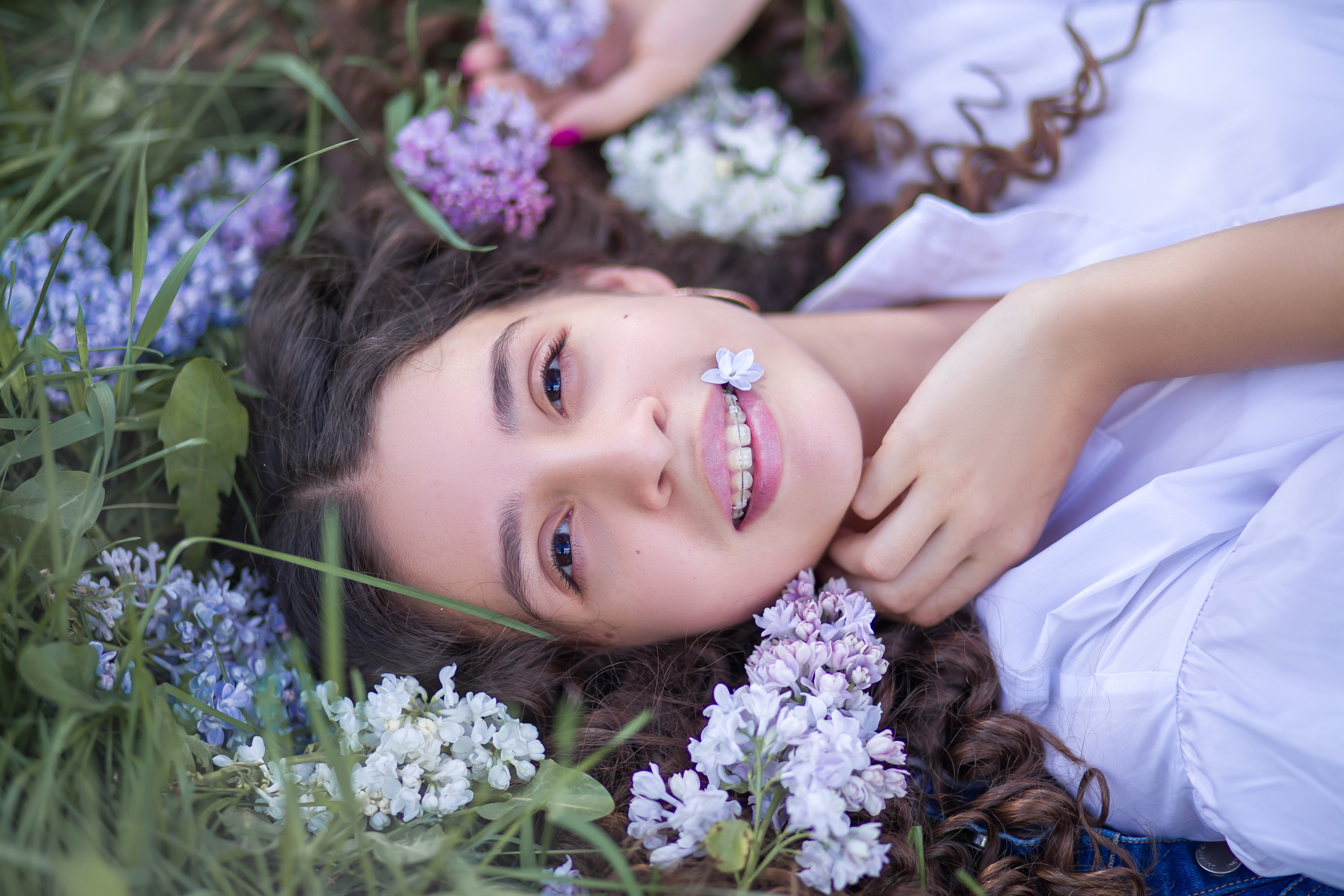 Сиреневый сад. Семейный и женский фотограф в Москве Евгения Малина