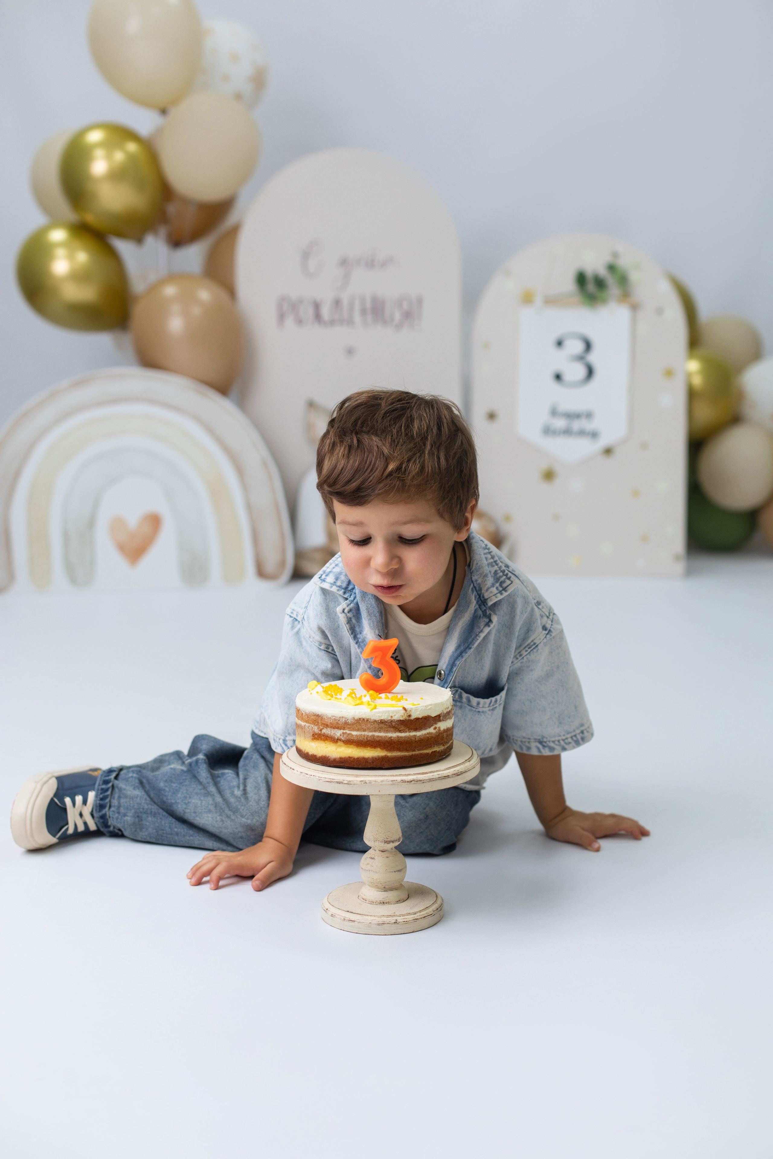 Паша 3 года. Таня Пономарева — детский фотограф в Воронеже