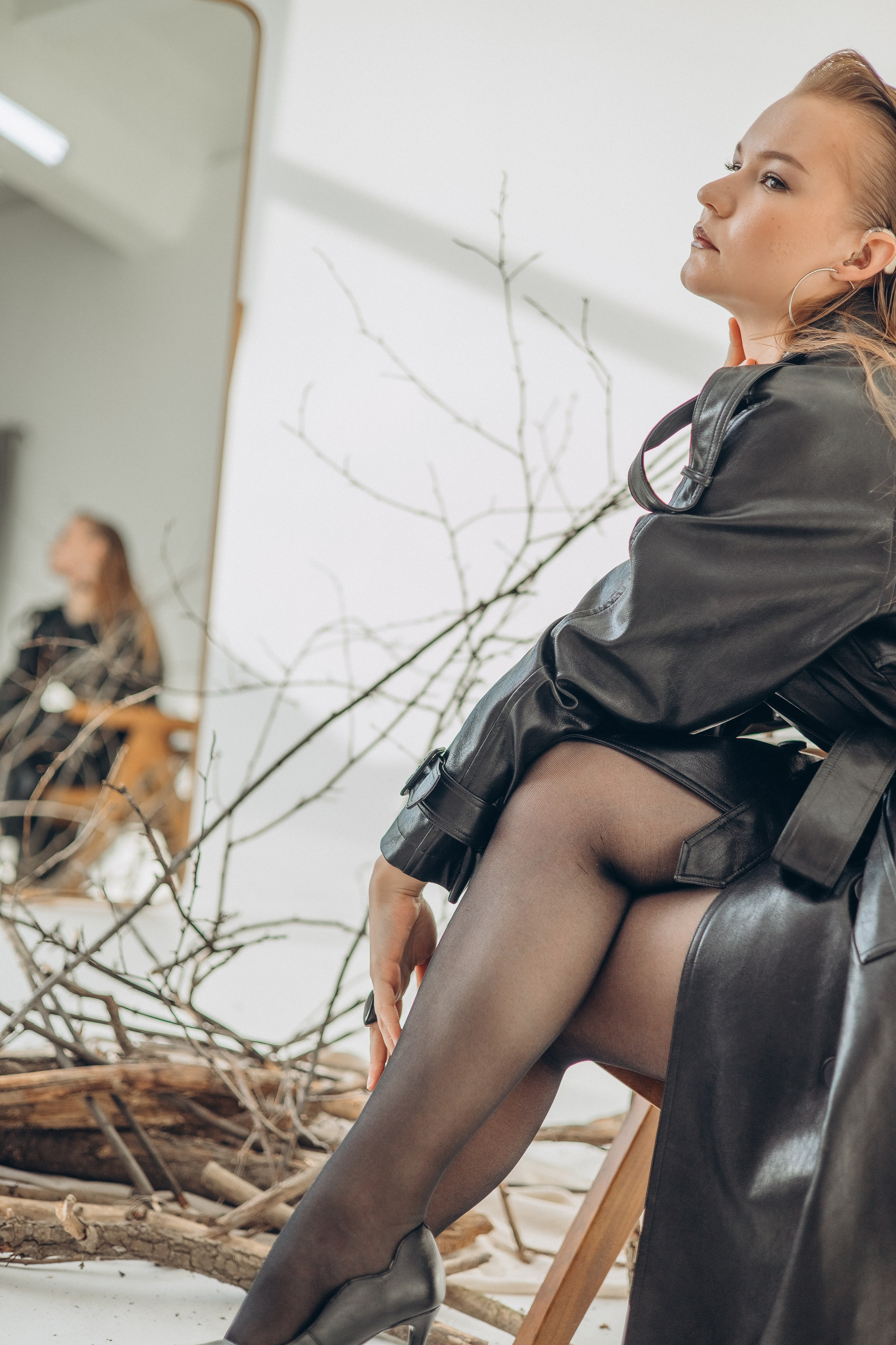 Осень в студии. Семейный, детский, женский фотограф в Новосибирске Оля Борисова