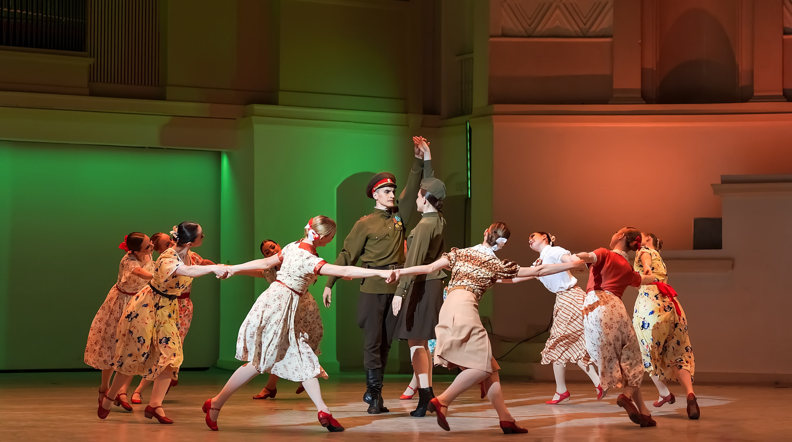 Государственный ансамбль танца «Урал». Балетный фотограф Москва Майоров Николай