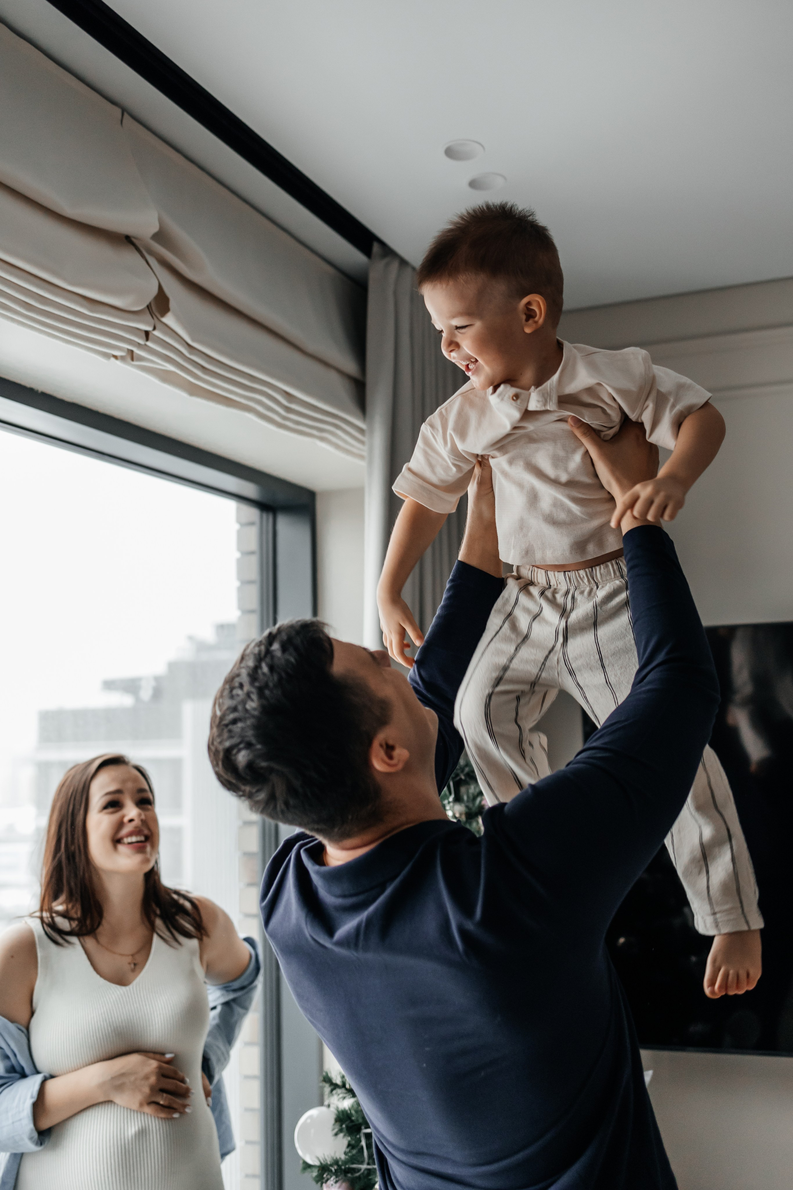 Про Юлю, Андрея и Артема. Семейный, женский фотограф Москве Лиза Лутцева