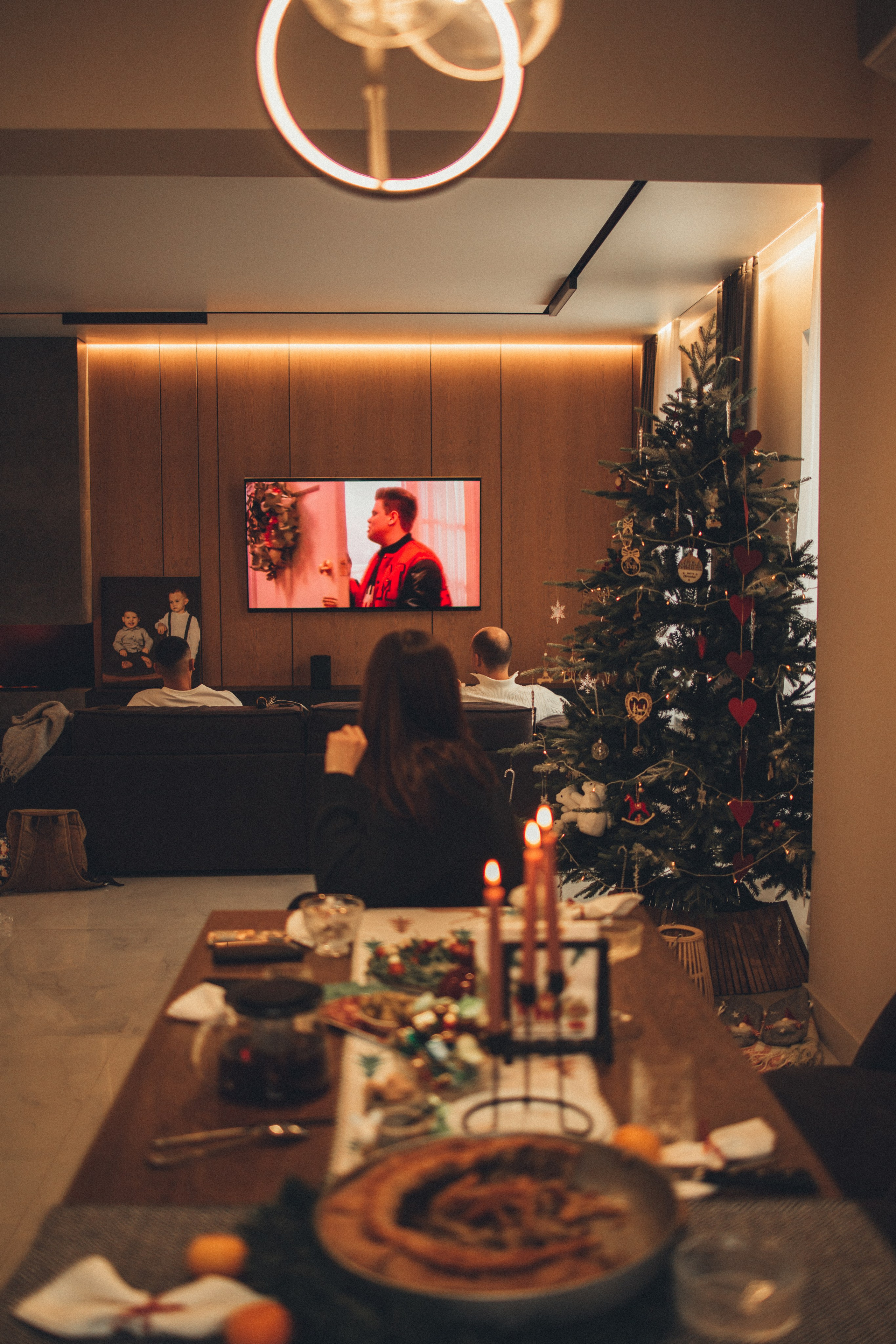 Рождественский ужин. Семейный lifestyle фотограф в Казани Ксения Верясова