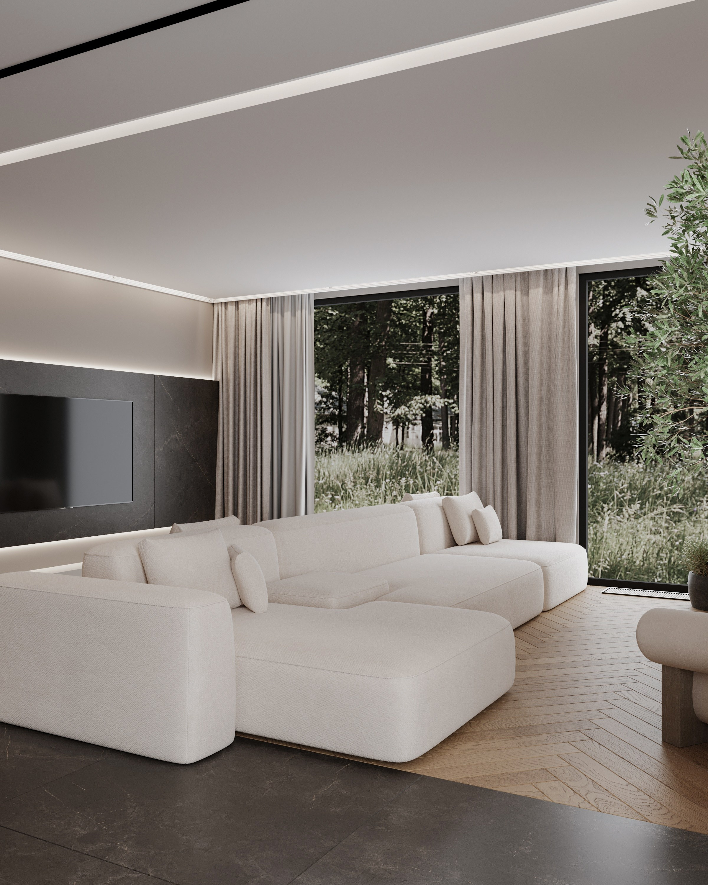 FOREST HOUSE. 3d визуализатор Анастасия Науменко