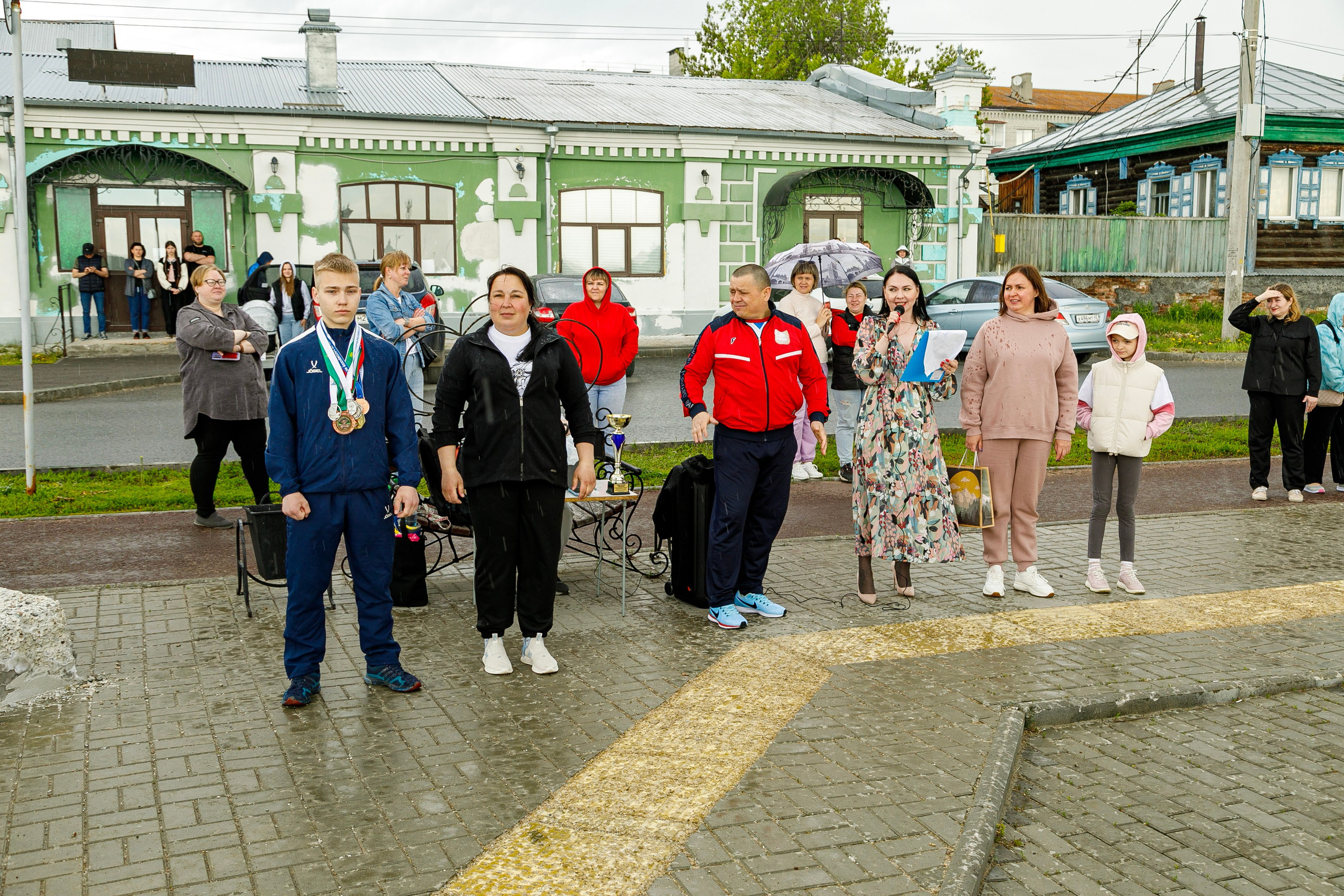 «СпортЛето» и «Зарядка с чемпионом» — семья Сармачевых 😋. Фотограф Андрей Гузеев