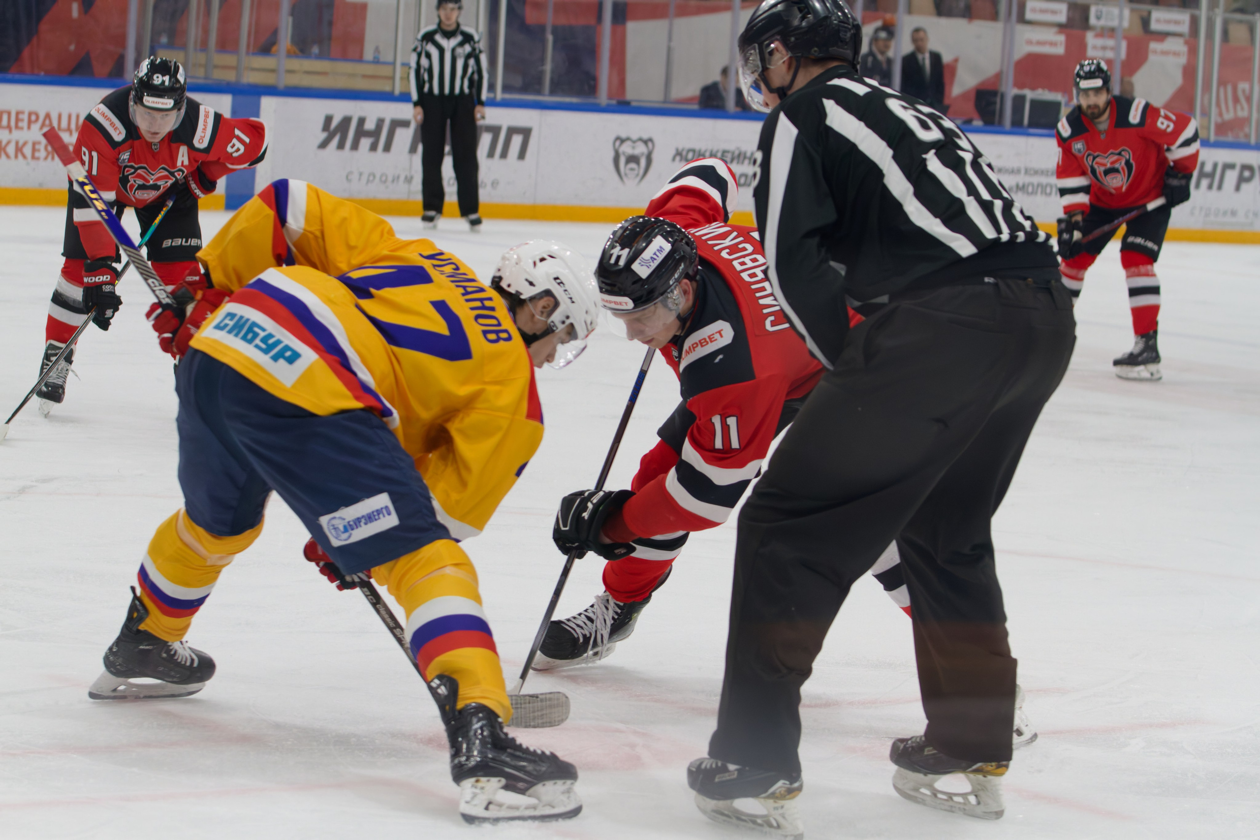 Хоккей. Молот-Химик 12.02.2025. Репортажный и спортивный фотограф в г. Пермь Зильберг Павел