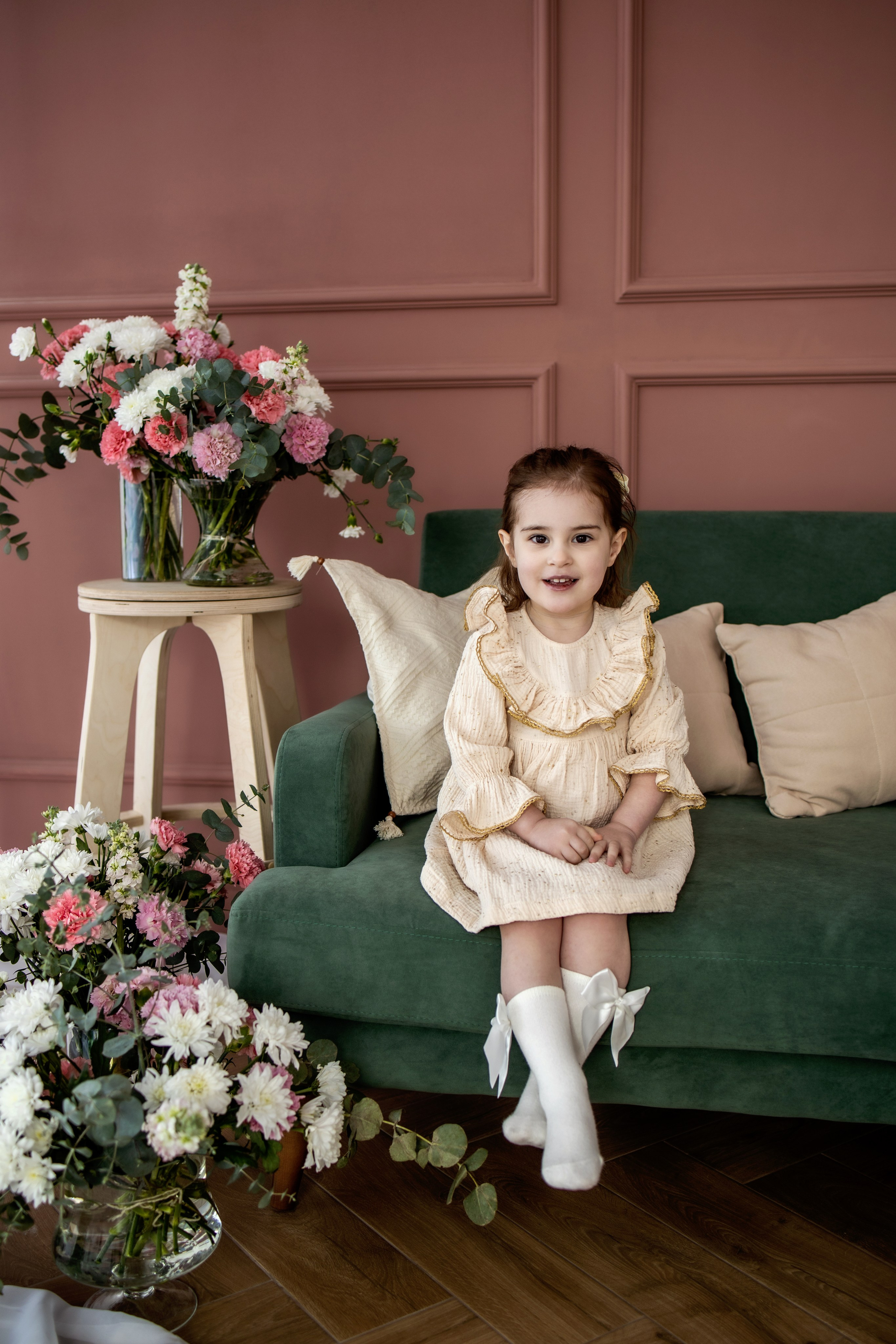 Вова, Диана и Вероника в ожидании. Фотограф Надежда Лукьянова