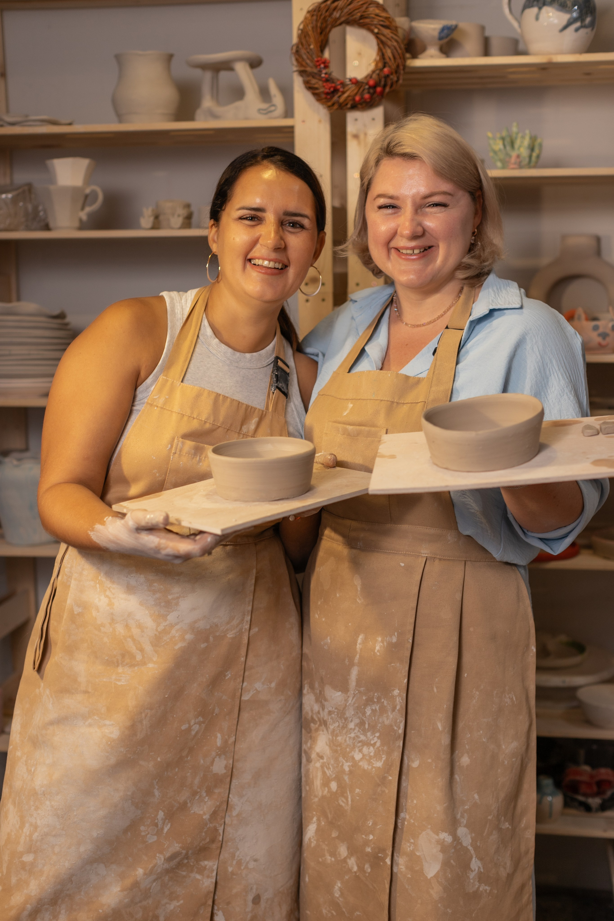 Гончарный МК Ирина и Юлия. Семейный и детский newborn фотограф в Ростове-на-Дону Наталья Лебедева