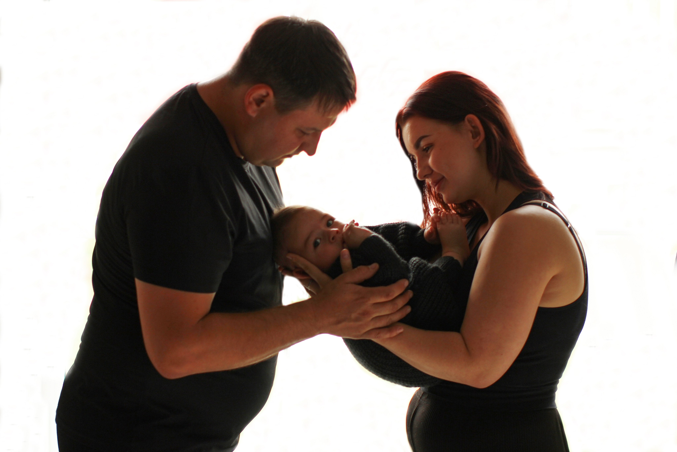 Роман, Елена и Матвей. Семейный и детский newborn фотограф в Ростове-на-Дону Наталья Лебедева