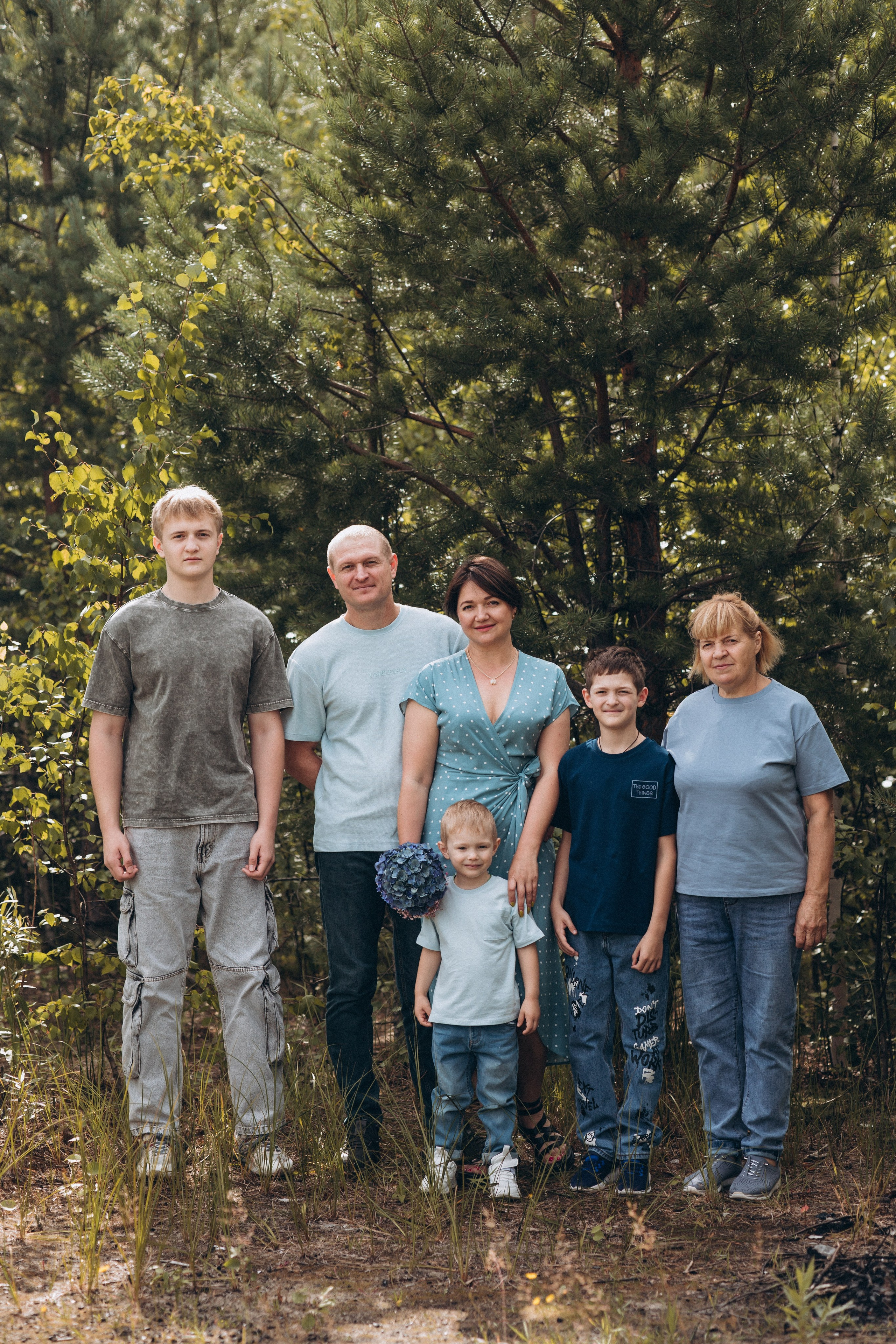 Большая и дружная семья. Семейный фотограф Нижневартовск Тюмень Ефимова Ирина