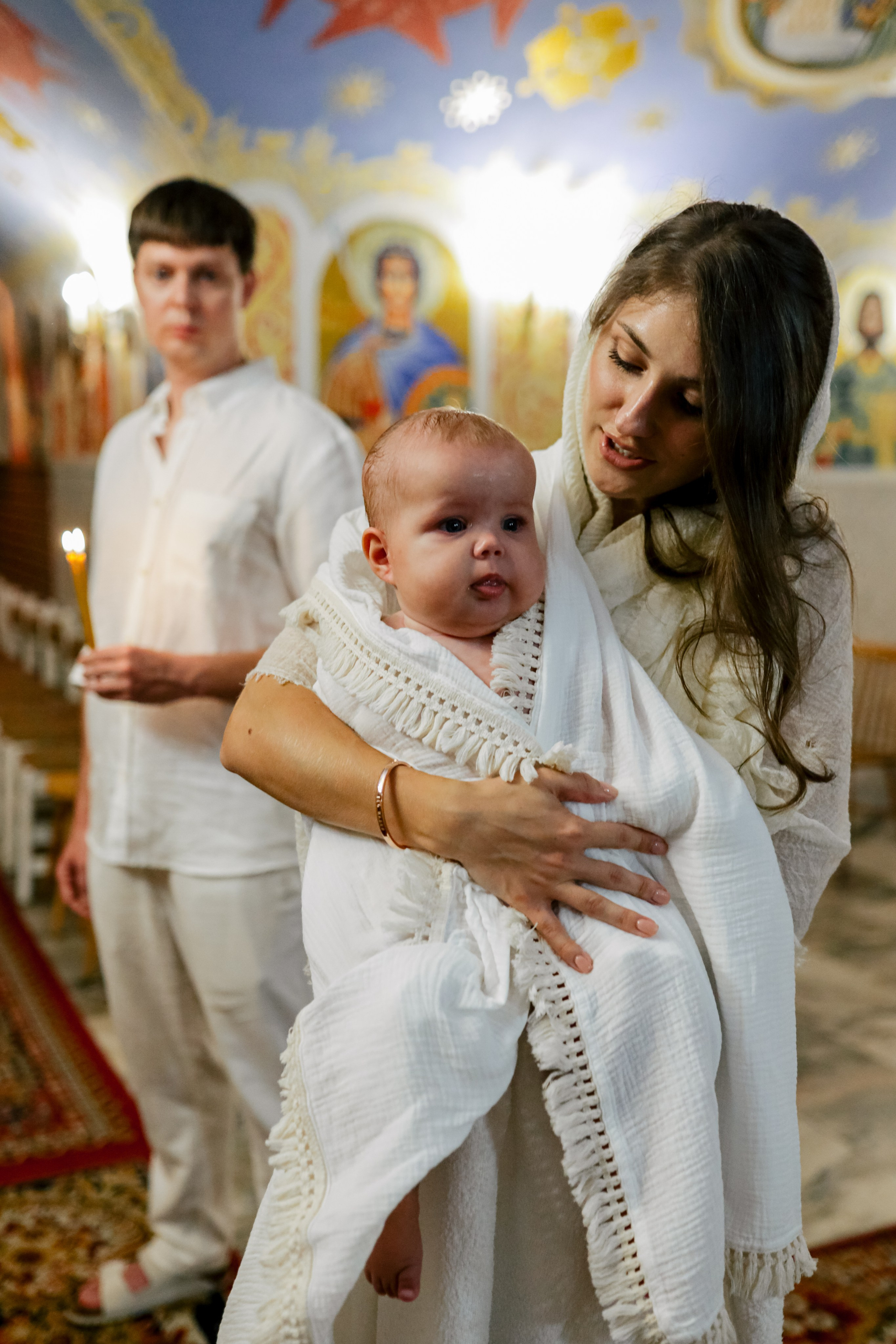 Крещение Адрианы. Свадебный и семейный фотограф в Варшаве
