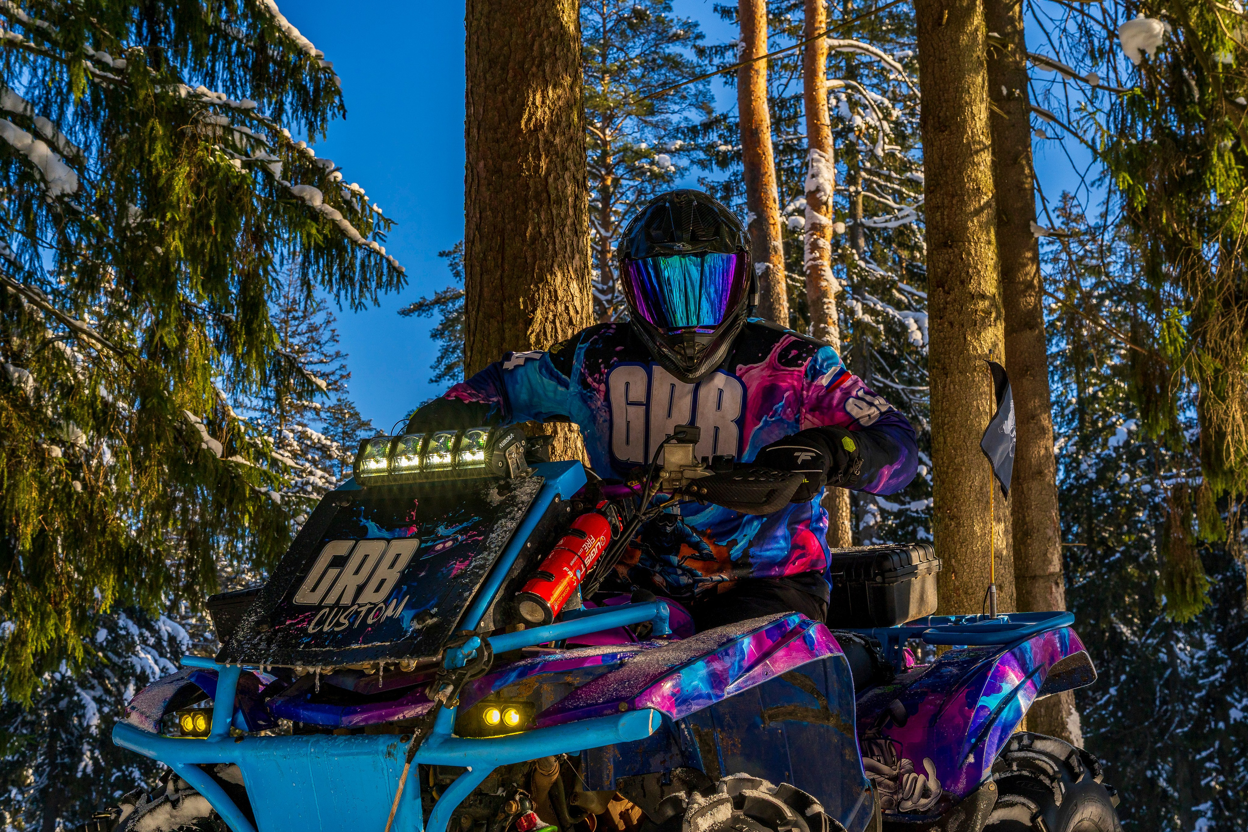 Кудрово ATV. Графический дизайнер Илья Левченко