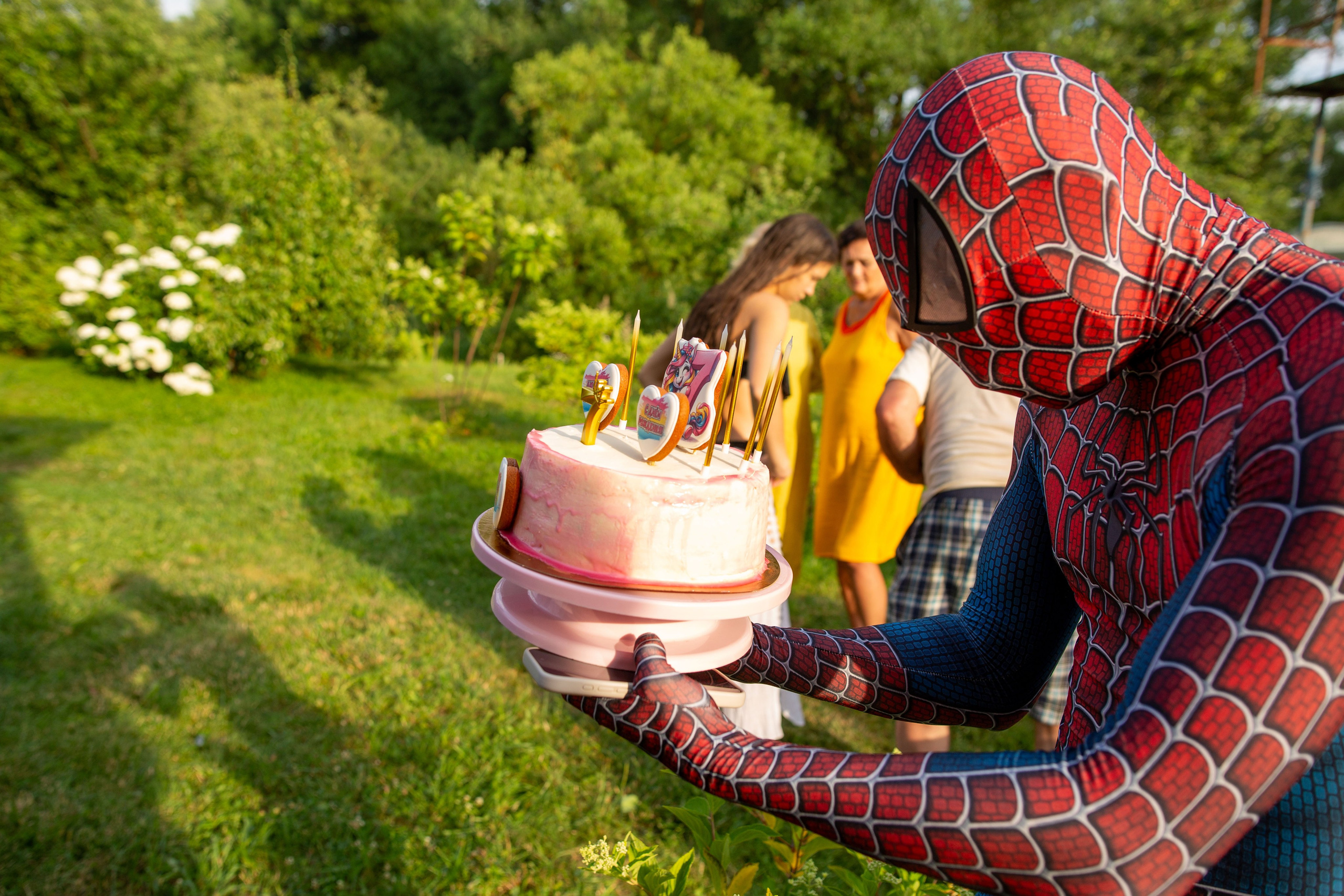 День рождения Насти. Пенная вечеринка. Семейный и детский фотограф Анна Петракова